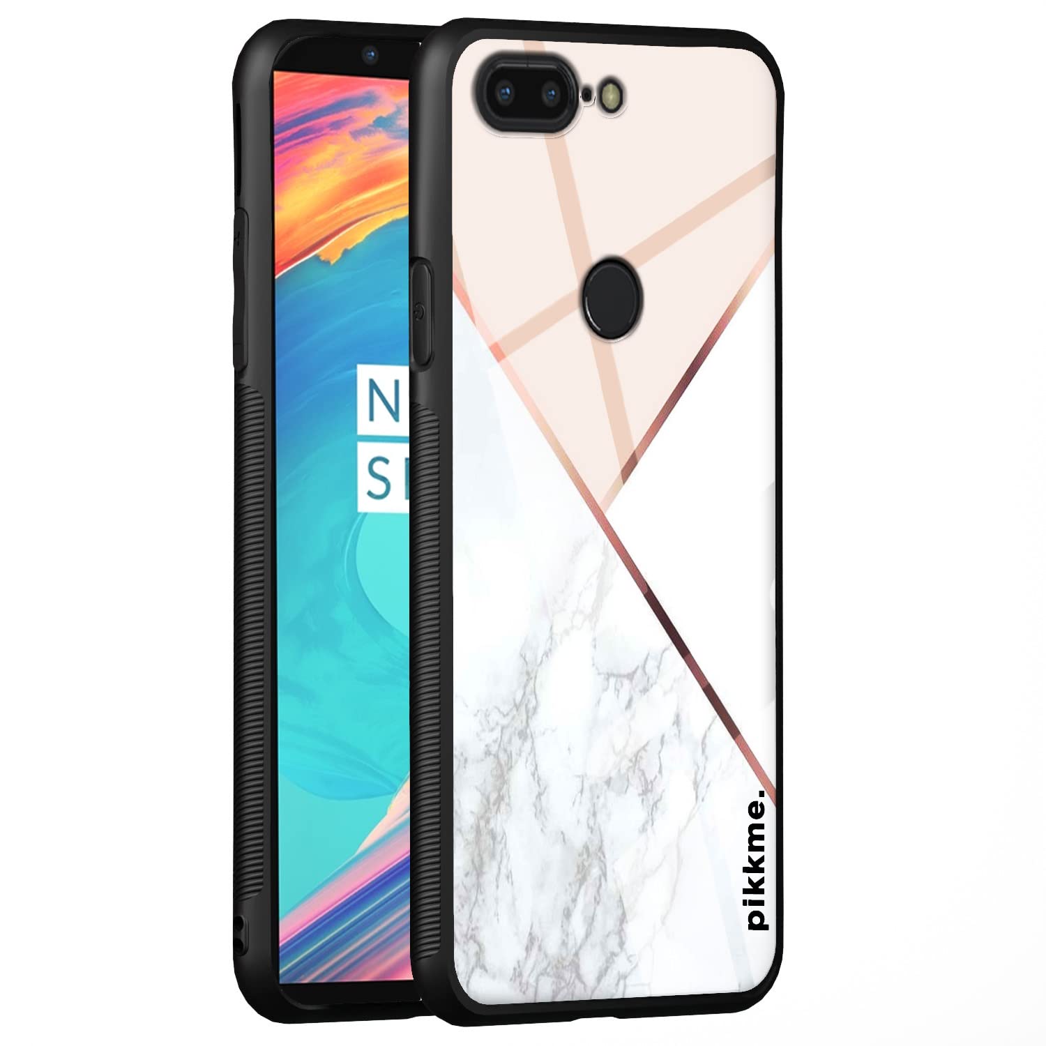 OnePlus 5T Hybrid back cover by Pikkme