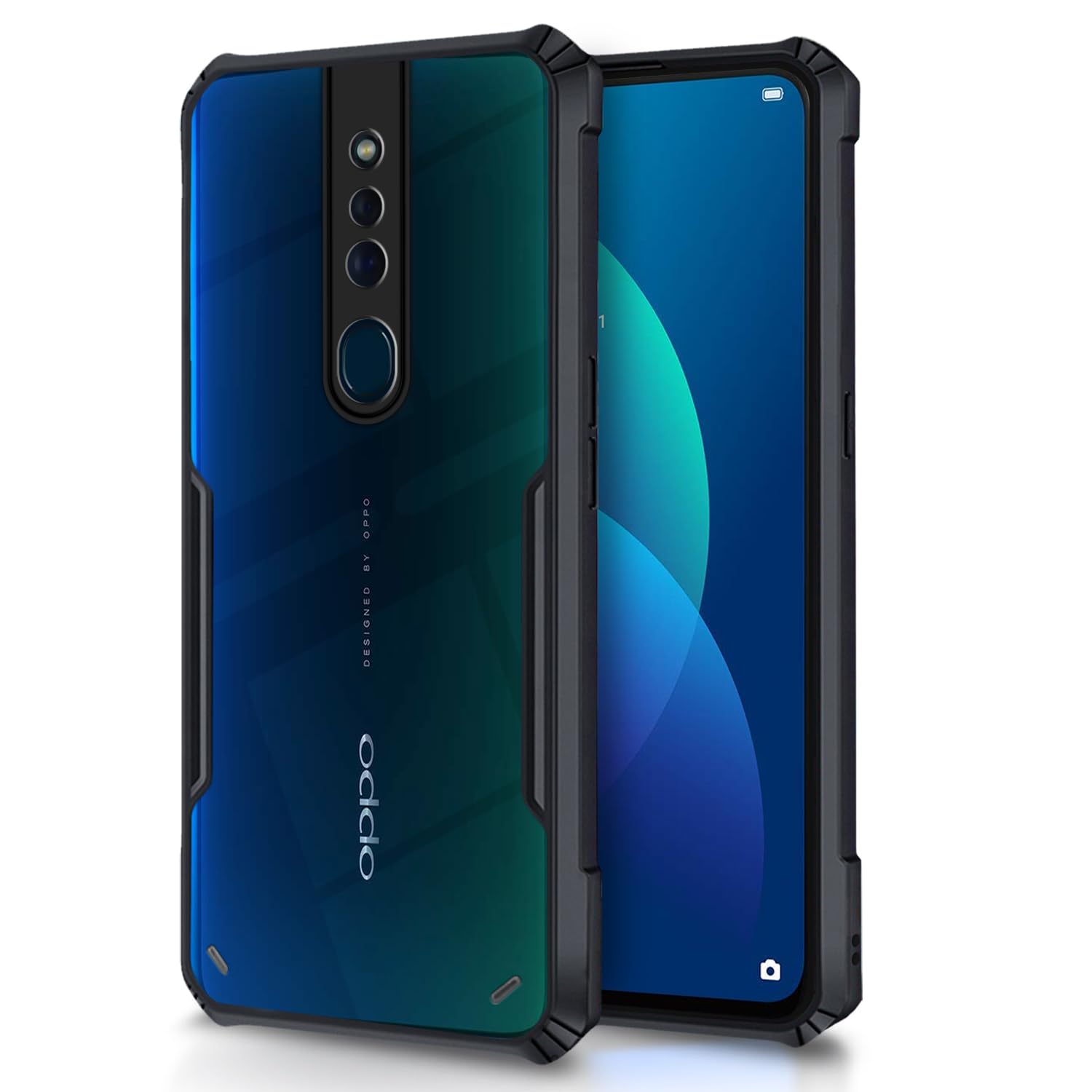 Oppo F11 Pro Eagle Back Cover -Black