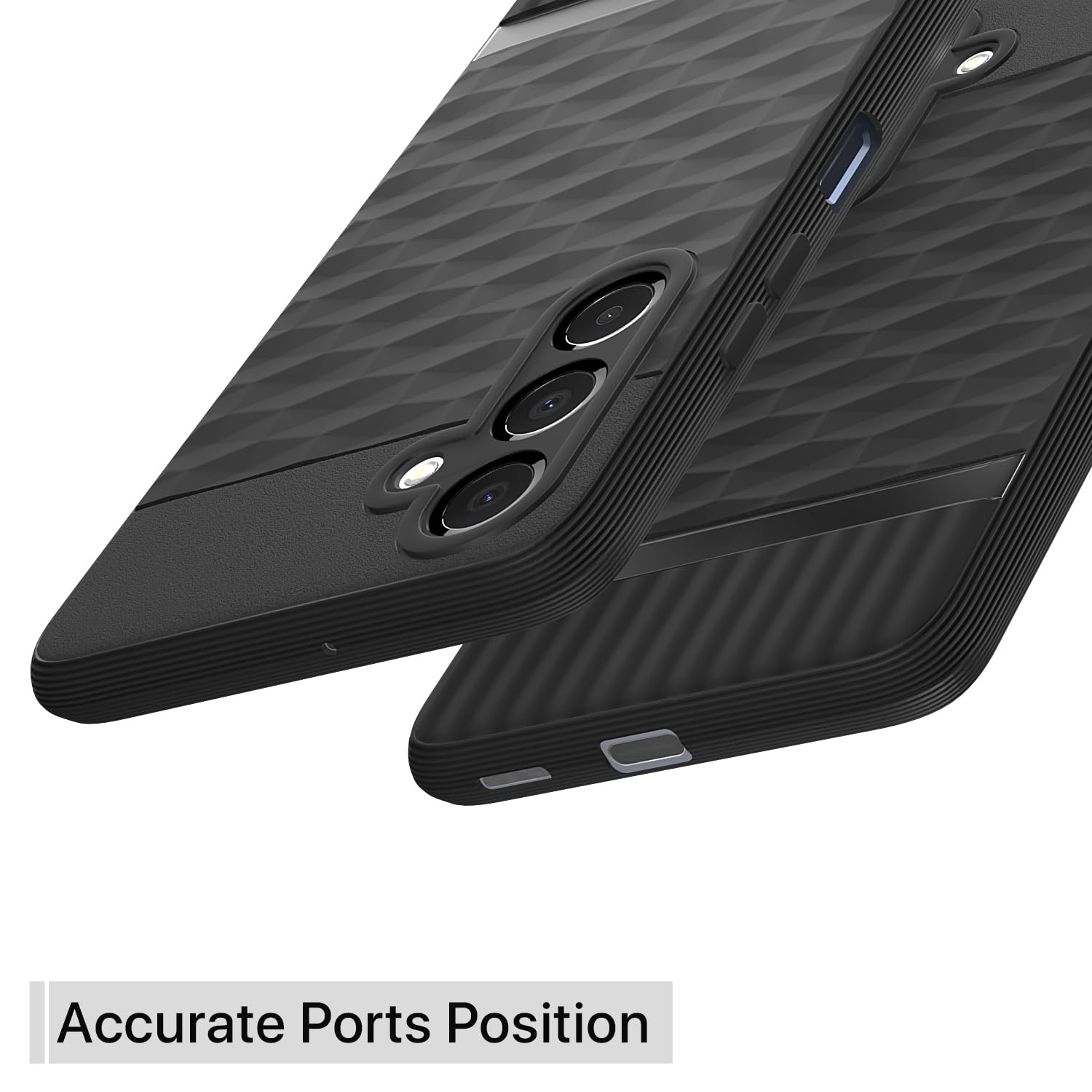 Pikkme Samsung Galaxy A16 5G Gencase Back Cover (Black)