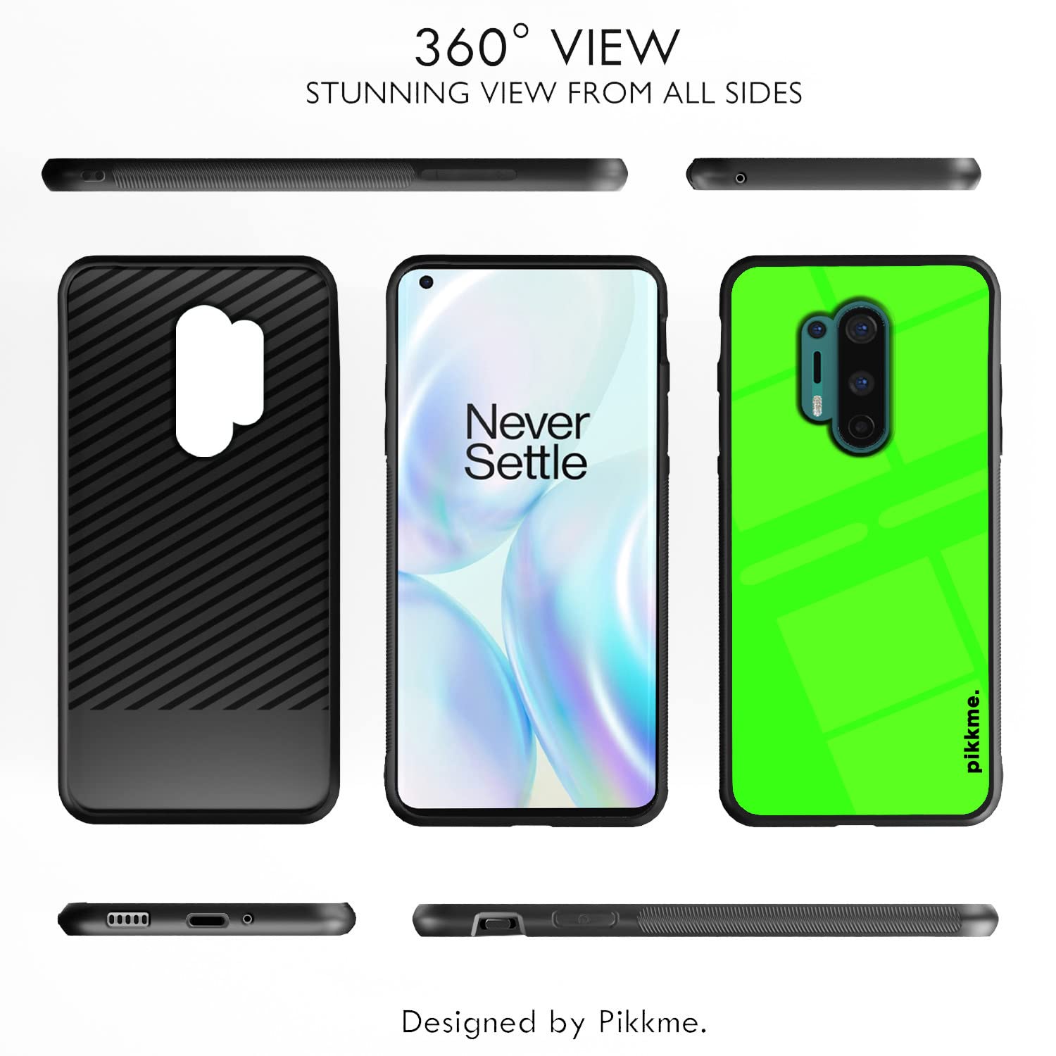 Pikkme OnePlus 8 Pro Hybrid mobile back cover – photo 2