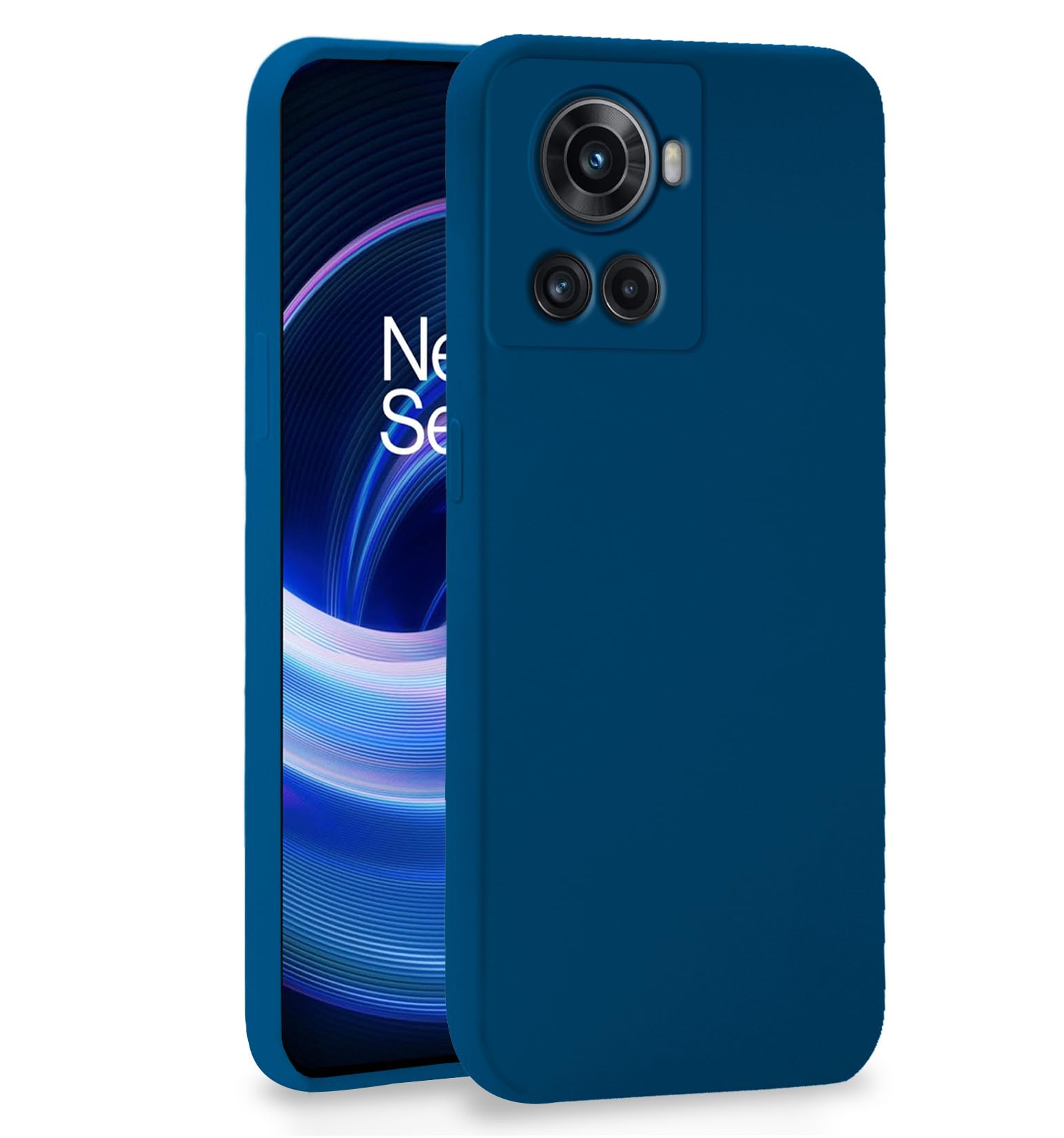Pikkme blue back cover for OnePlus 10R/10R Prime 5G