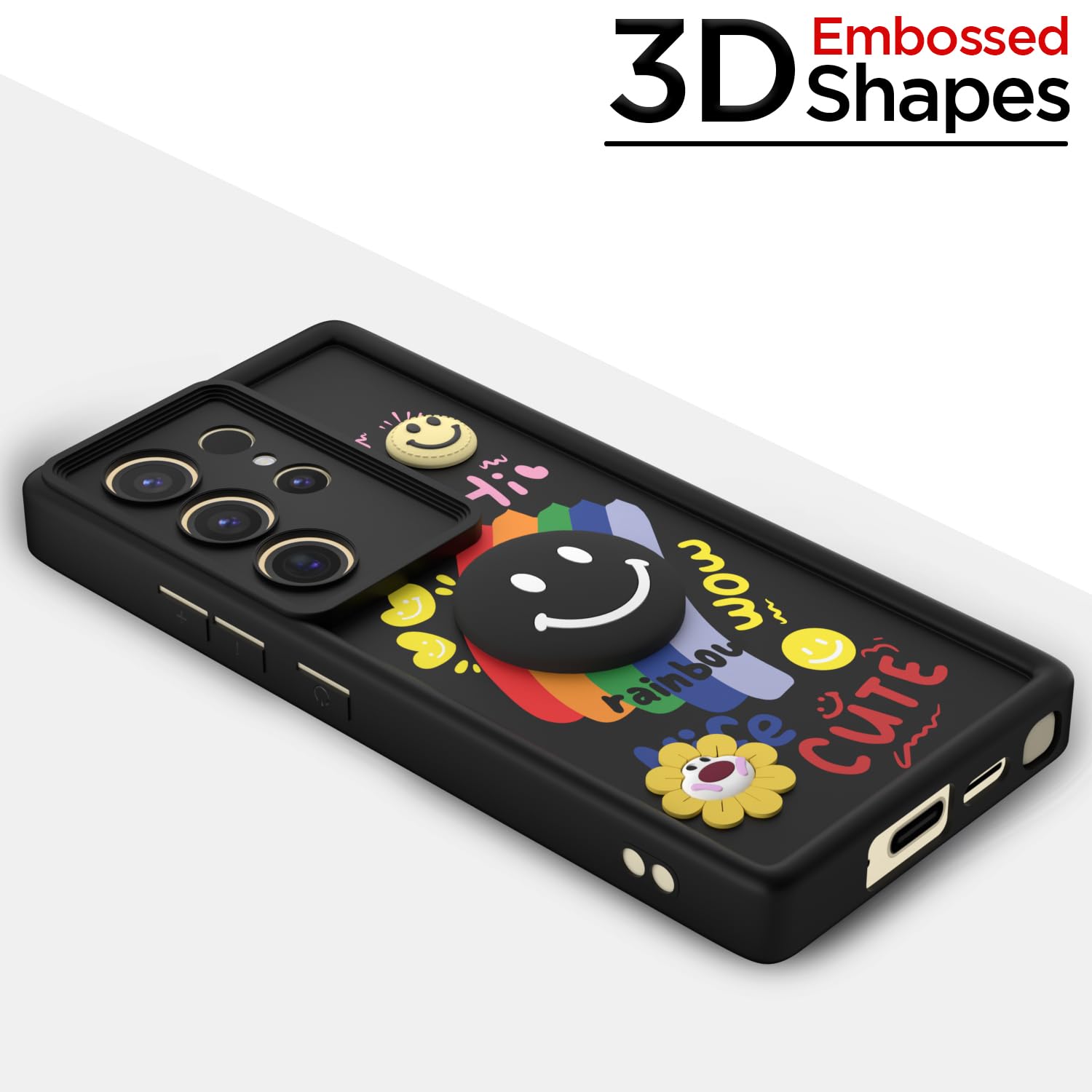 Black Soft Silicone back cover for Samsung S24 Ultra 5G – Pikkme – photo 3