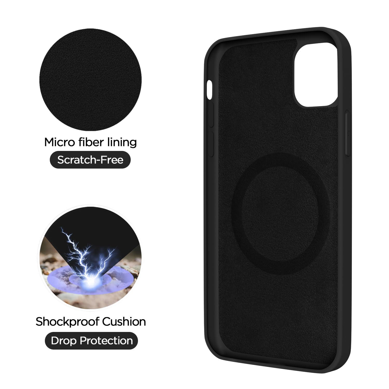 iPhone 11 mobile back cover in black by Pikkme – photo 7