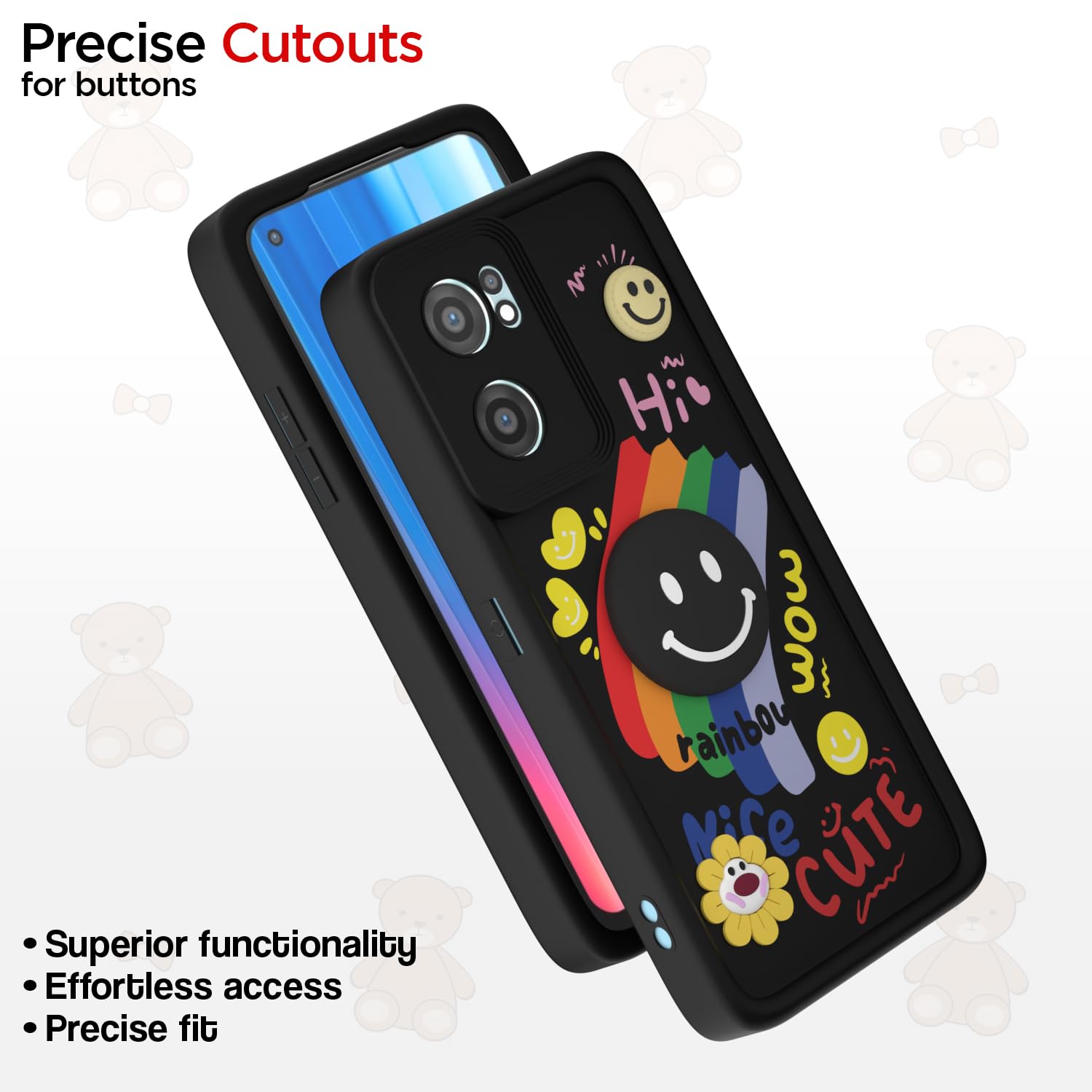 Pikkme OnePlus Nord CE 2 5G black mobile cover – photo 6