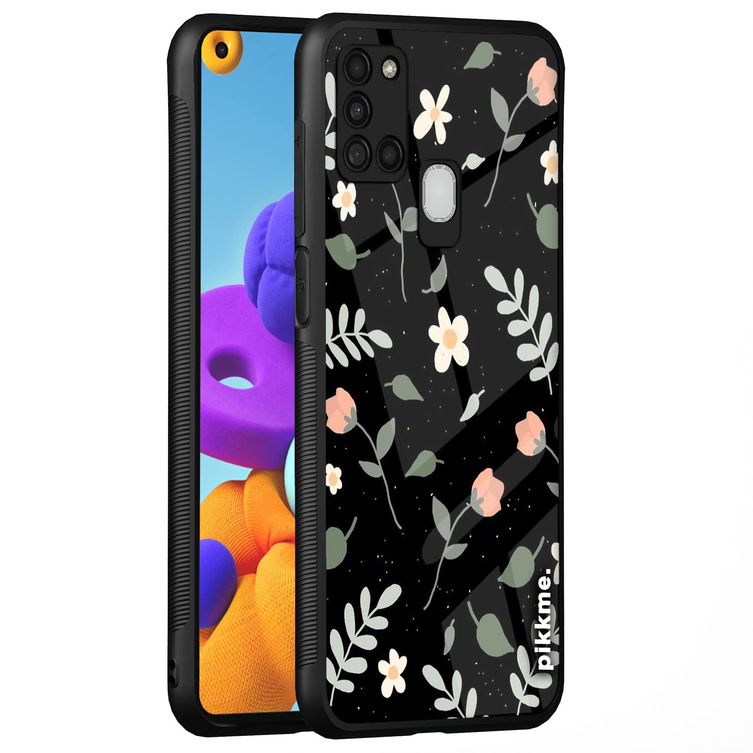 Flower Back cover for Samsung A21s – Pikkme