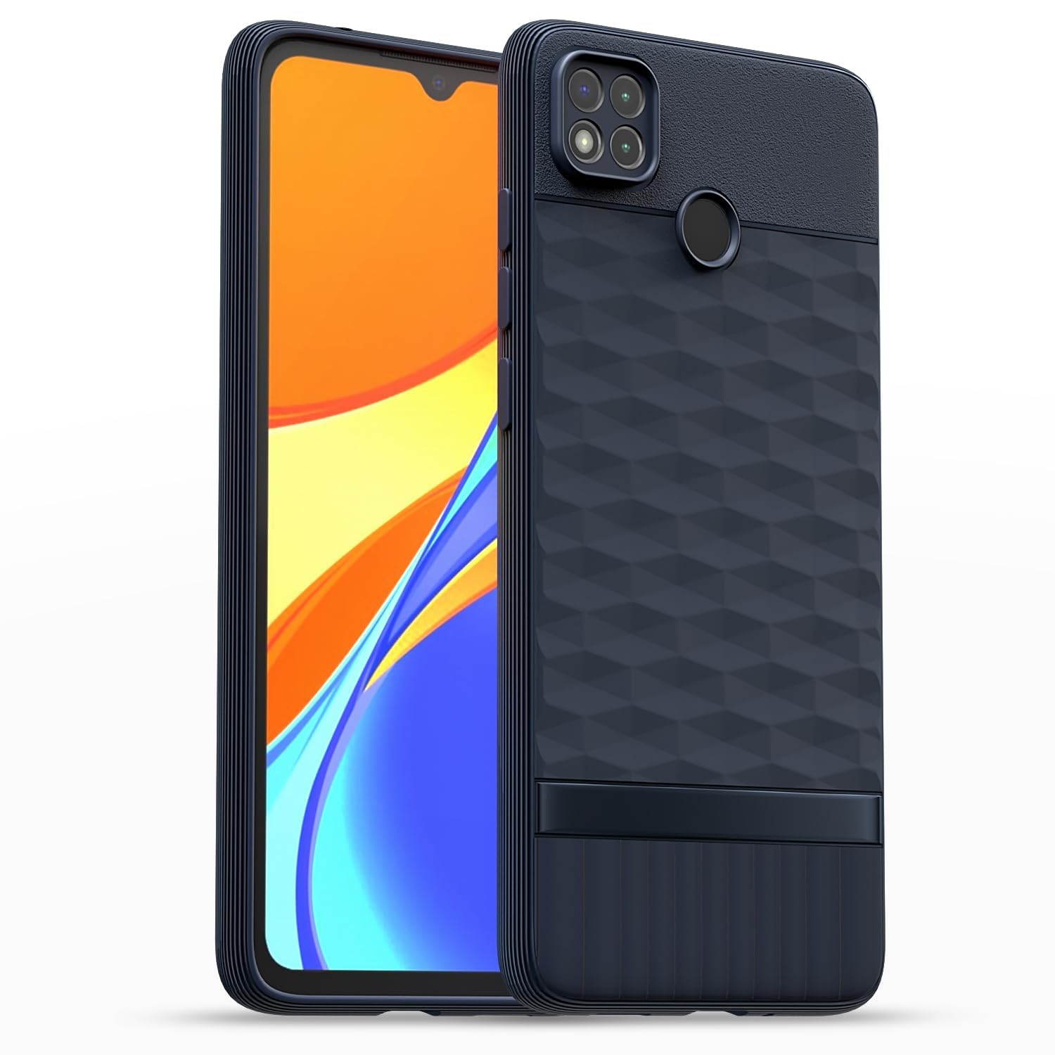 Poco C31, Redmi 10A/10A Sport, Redmi 9/Redmi 9 phone cover in blue by Pikkme