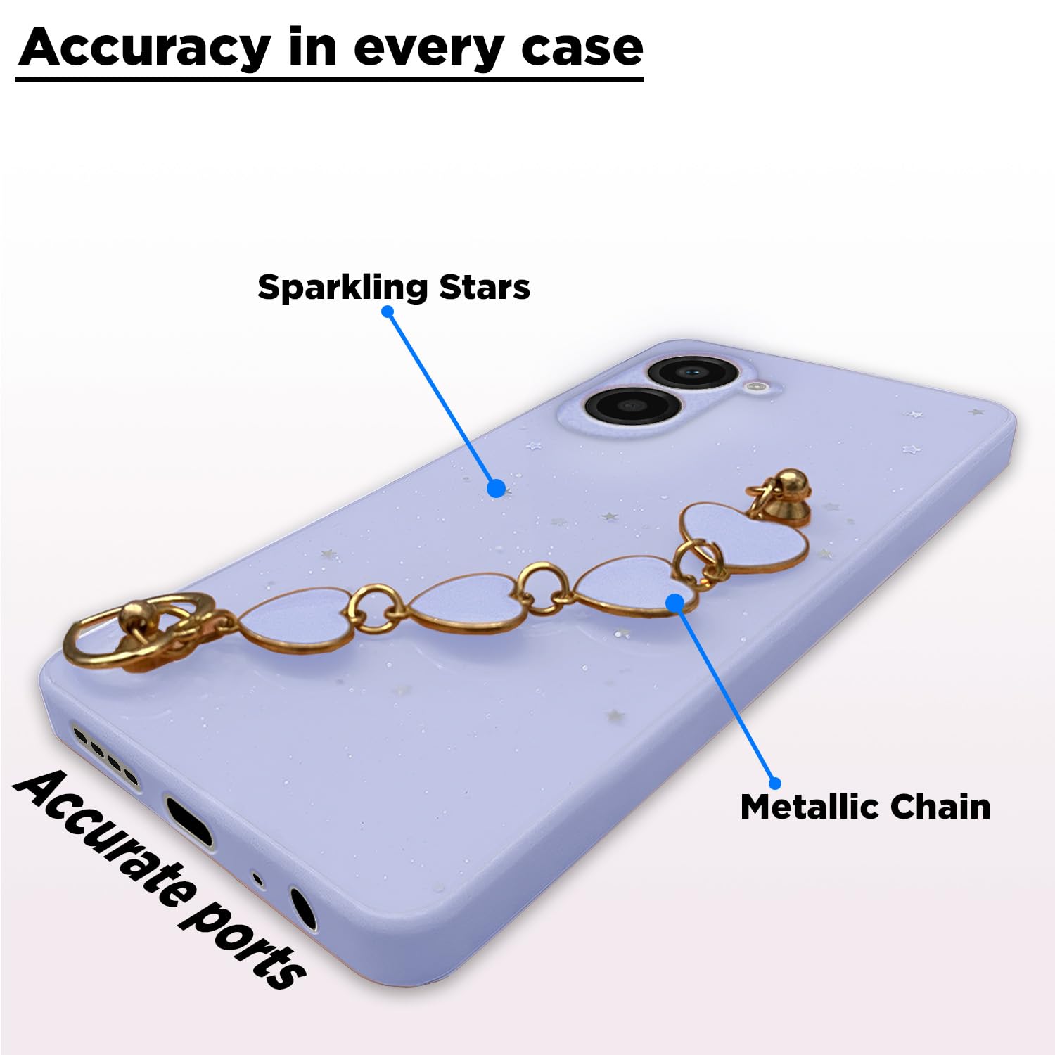 Realme 10 Pro 5G mobile back cover in purple by Pikkme – photo 3