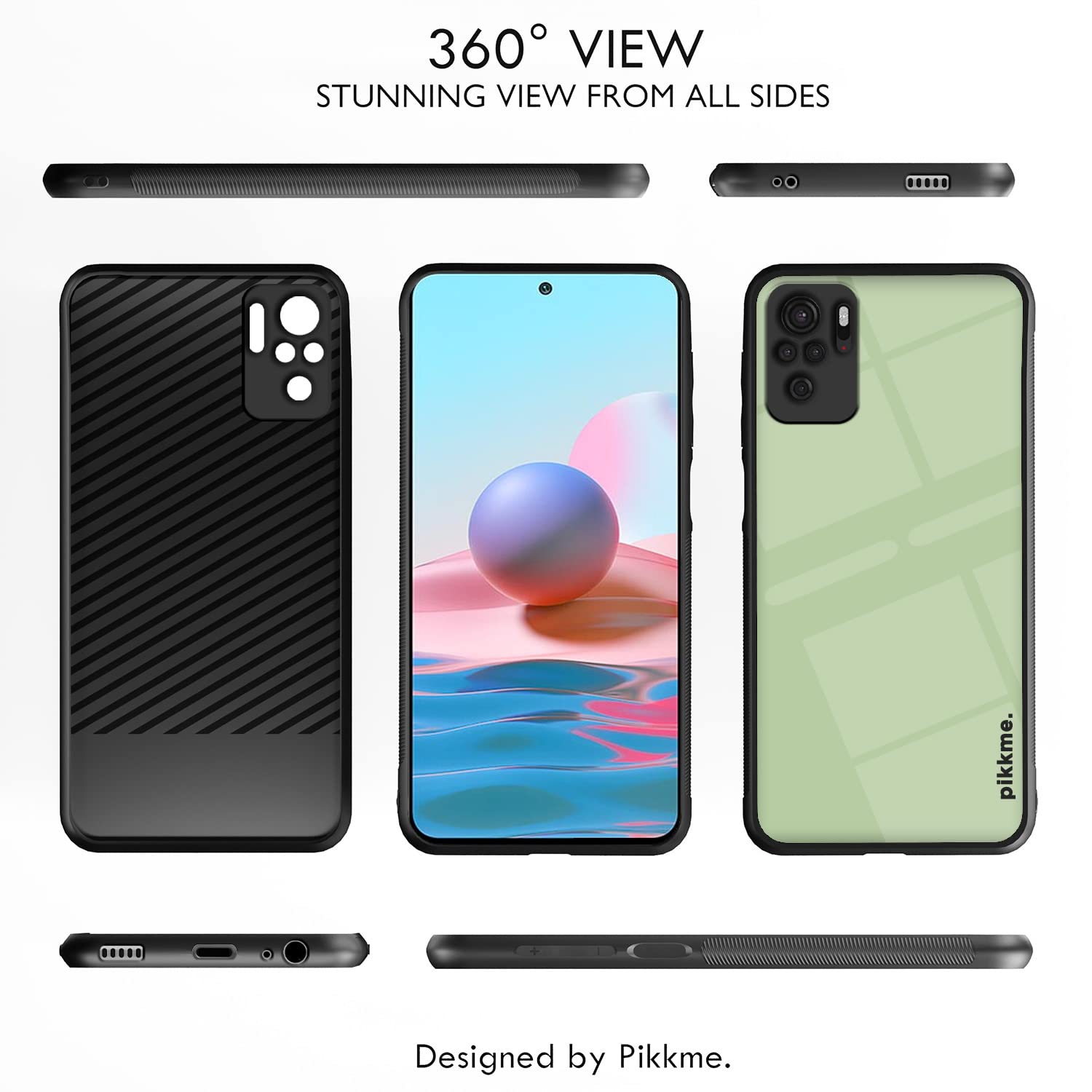 Pikkme Hybrid phone cover for Redmi Note 10/Note 10s – photo 2