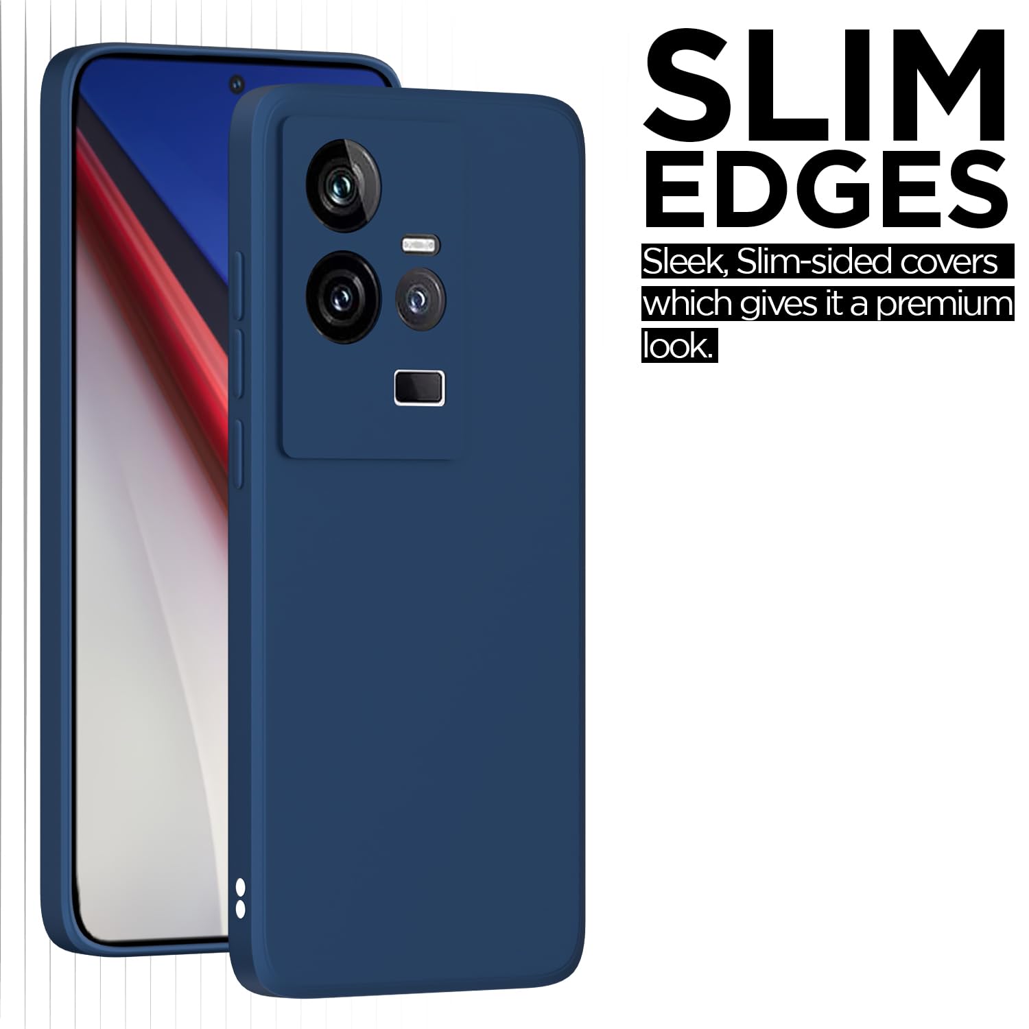 Blue back cover for iQOO 11 5G – Pikkme – photo 6