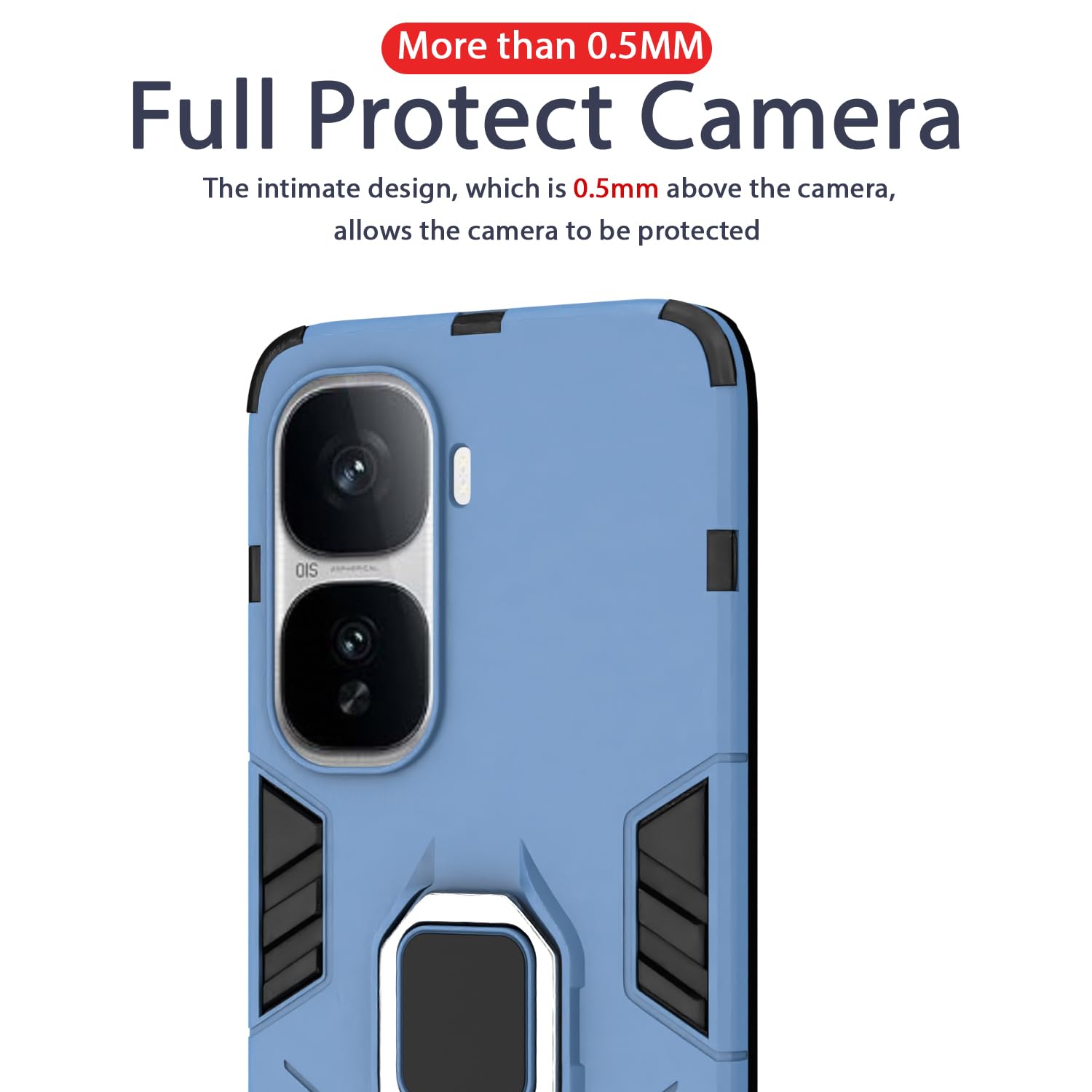 iQOO Neo 10 5G mobile back cover in blue by Pikkme – photo 7
