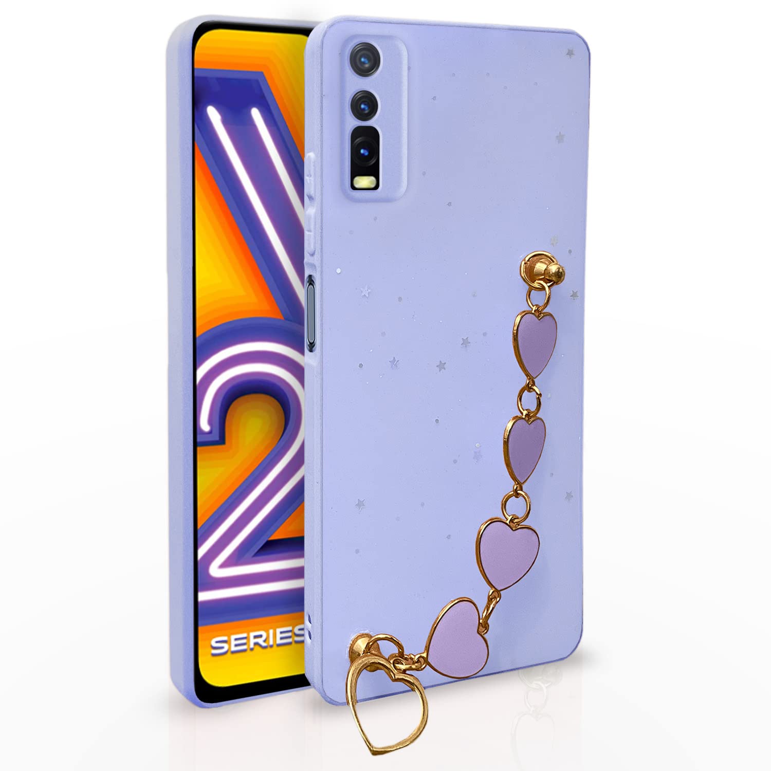 Pikkme Vivo Y12s/Y20/Y20i/Y20G purple back cover