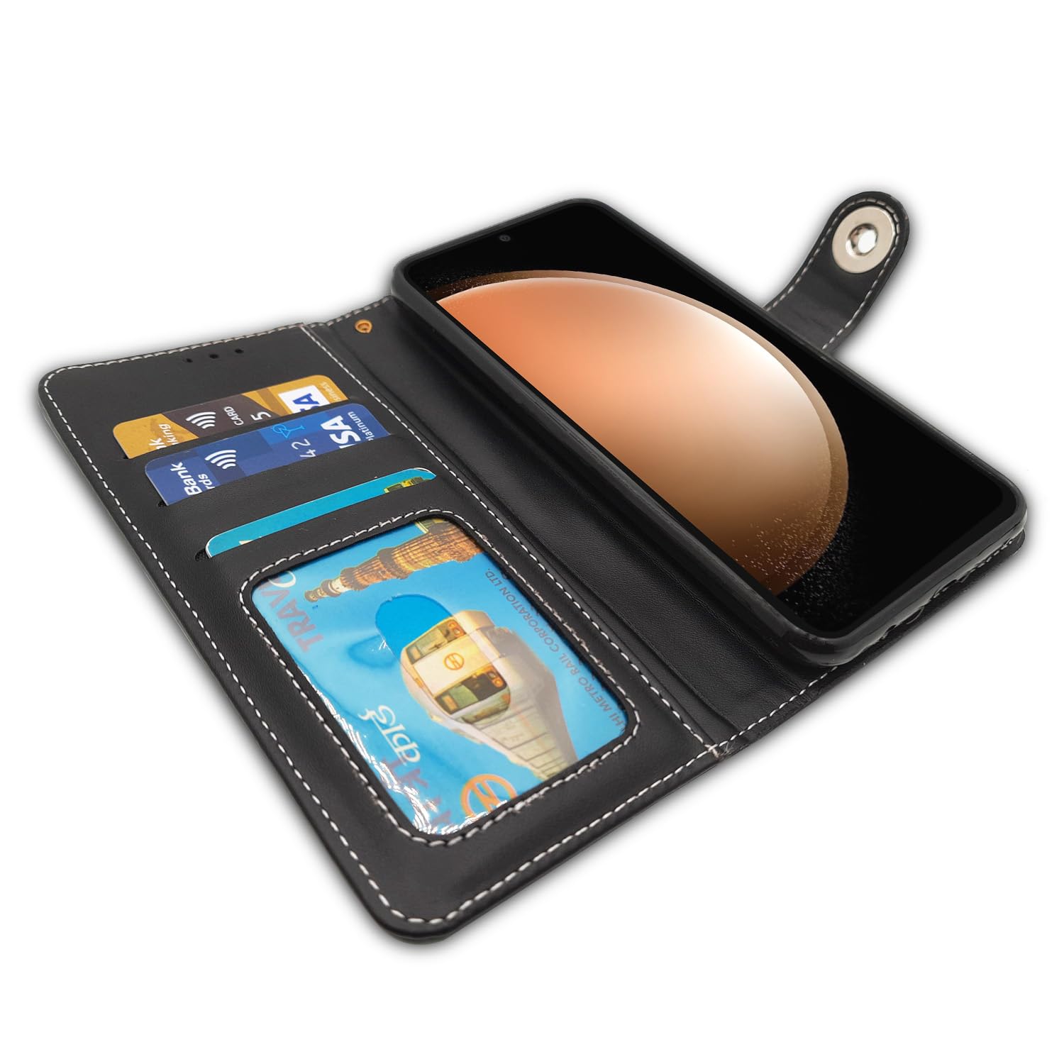 Pikkme Samsung S23 FE 5G Magnetic grey flip cover – photo 4