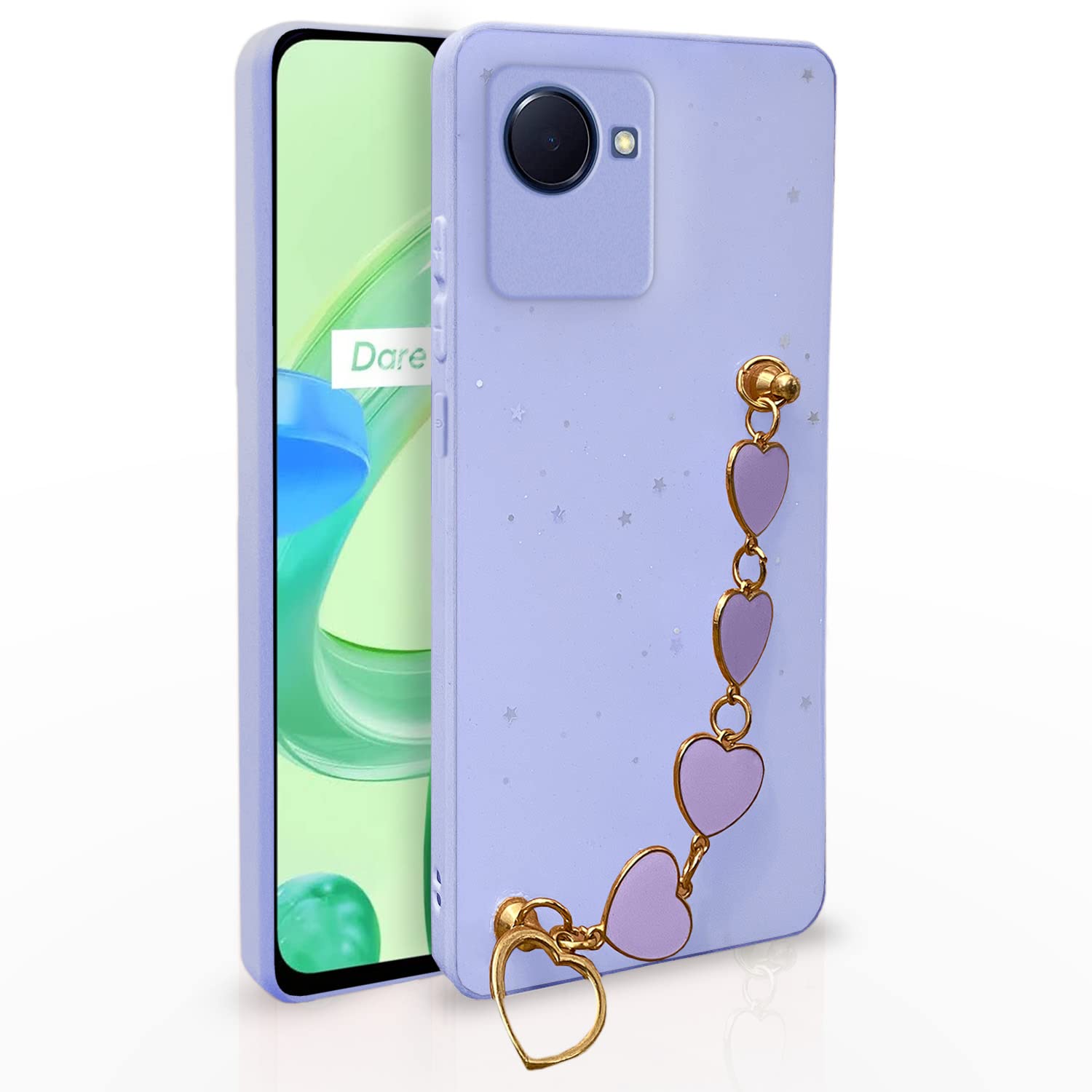 Purple phone cover for Realme C30/Narzo 50i Prime – Pikkme