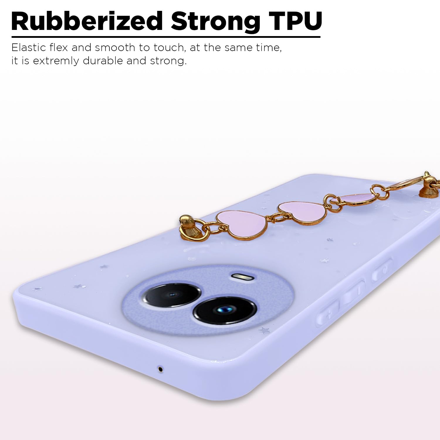 Pikkme purple Chain back cover for Realme 11/11X/Narzo 60X 5G – photo 5