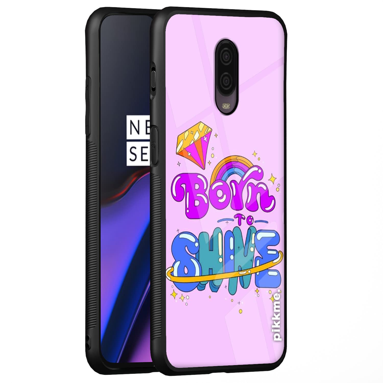 Pikkme Hybrid back cover for OnePlus 7