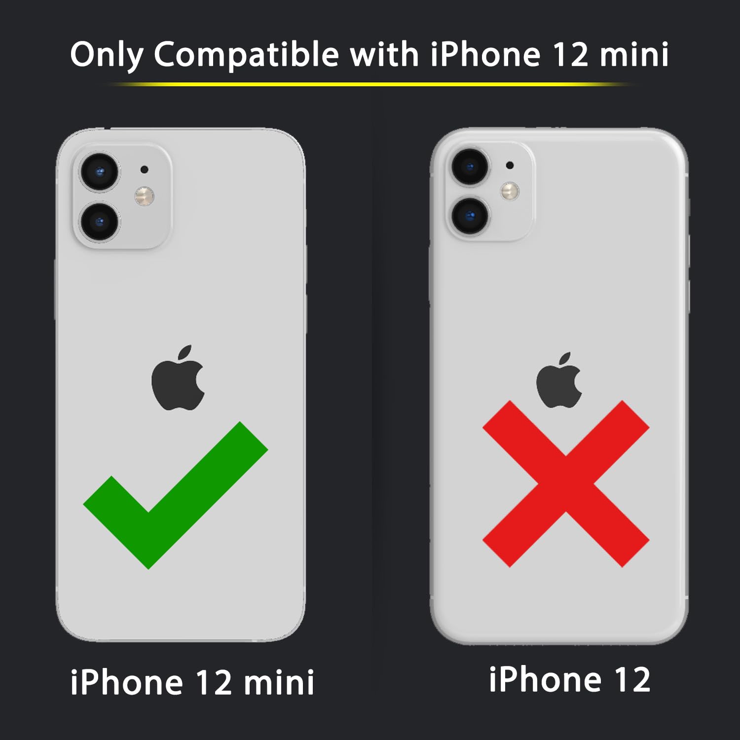 iPhone 12 Mini mobile cover in black by Pikkme – photo 2