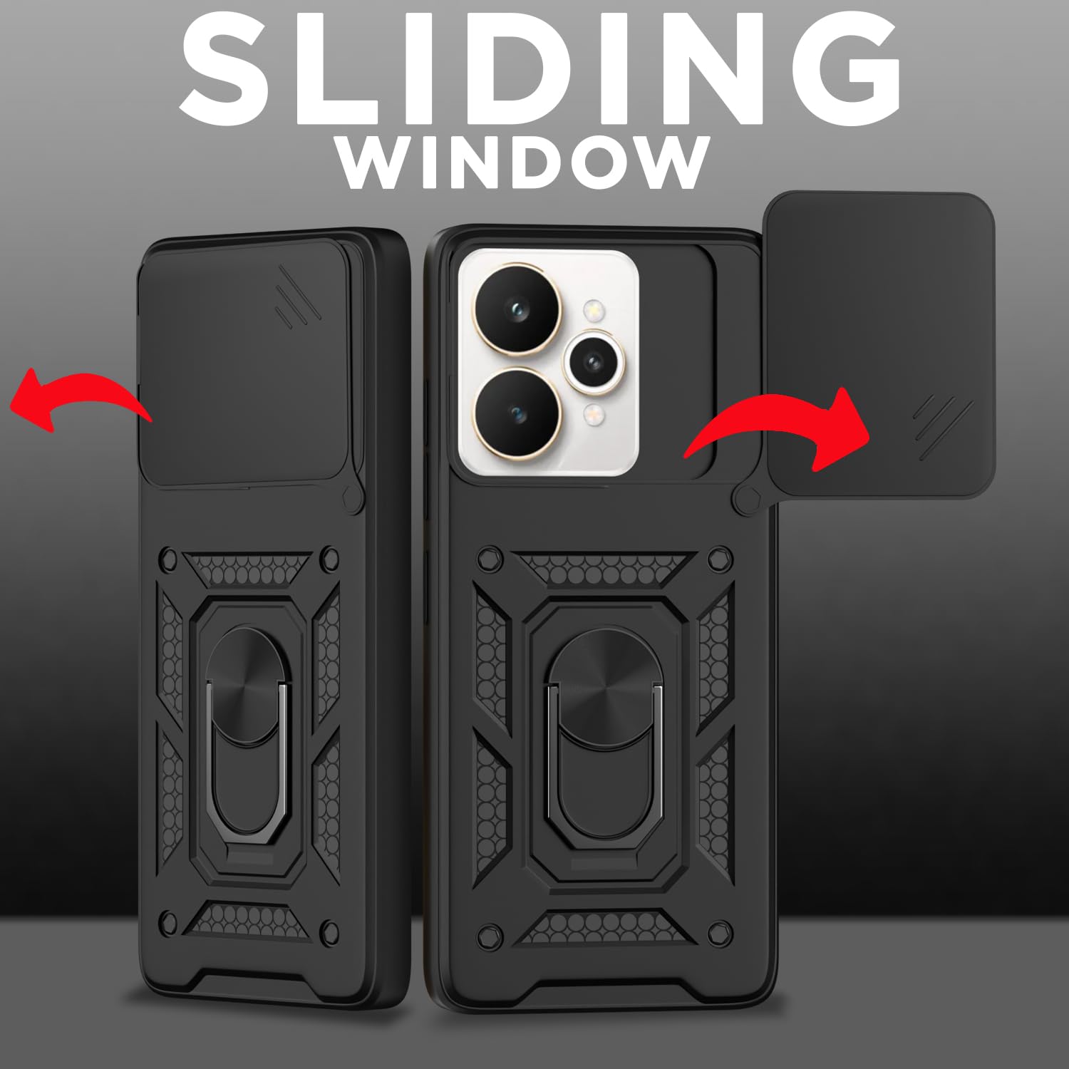 Black mobile back cover for Realme 15 5G/15 Pro 5G/360 – Pikkme – photo 2