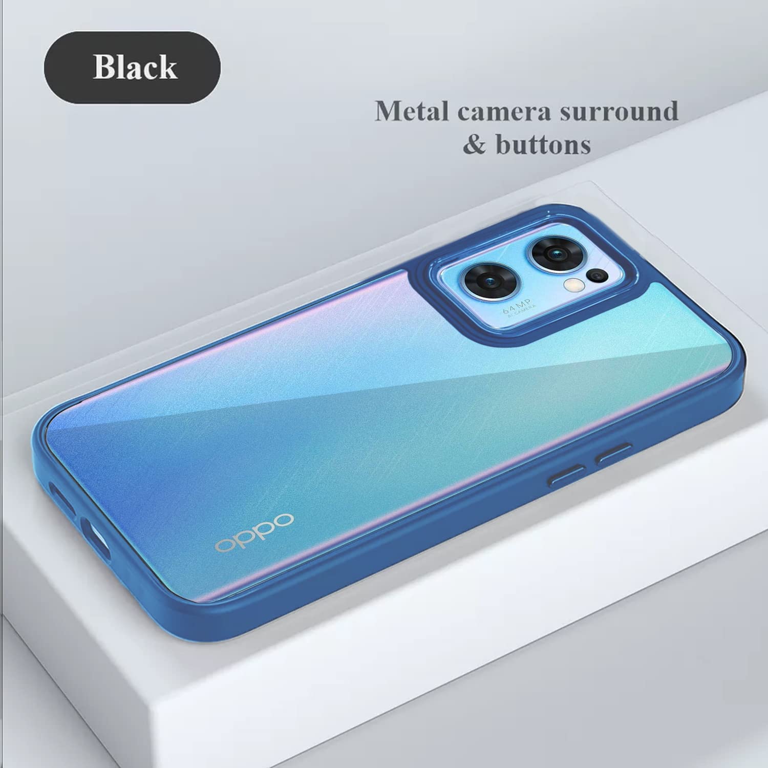Dark blue mobile back cover for Oppo Reno 7 5G – Pikkme – photo 6