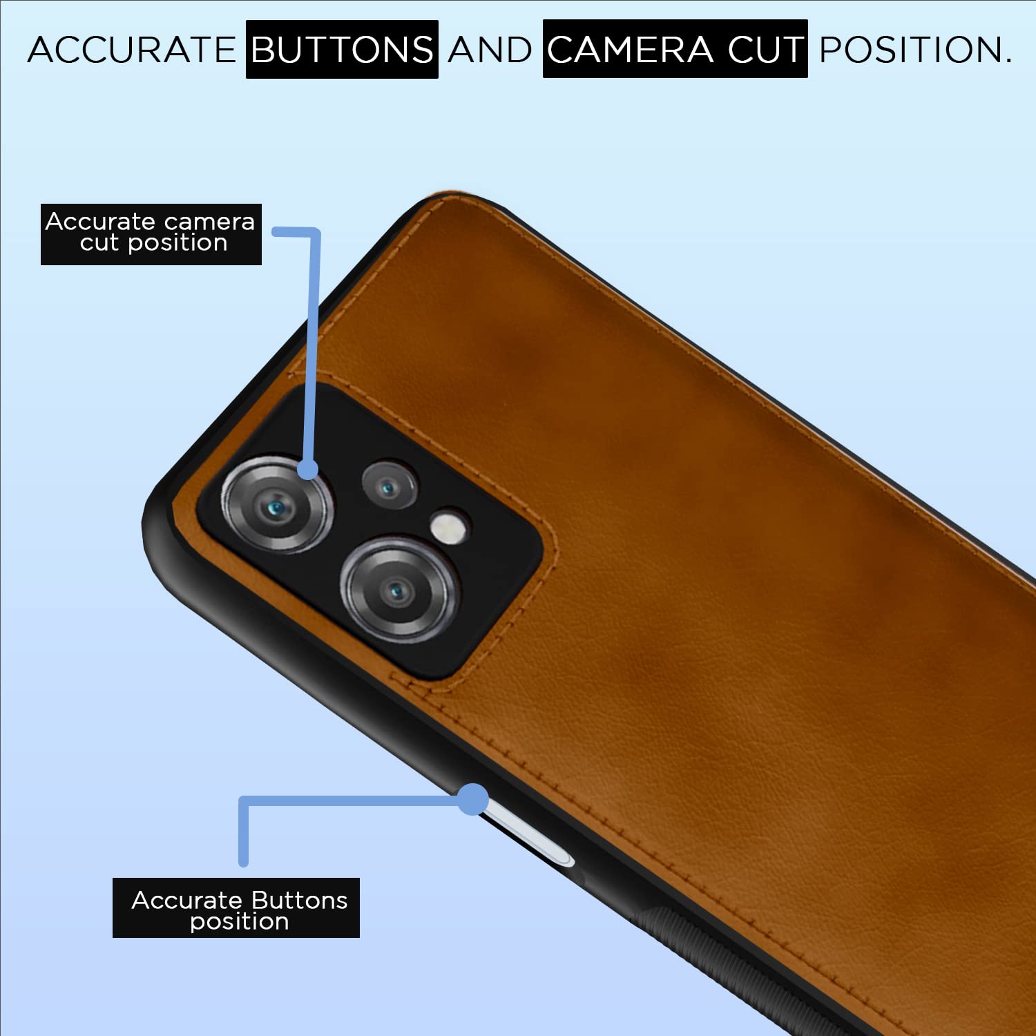 OnePlus Nord CE 2 Lite 5G mobile cover in brown by Pikkme – photo 6