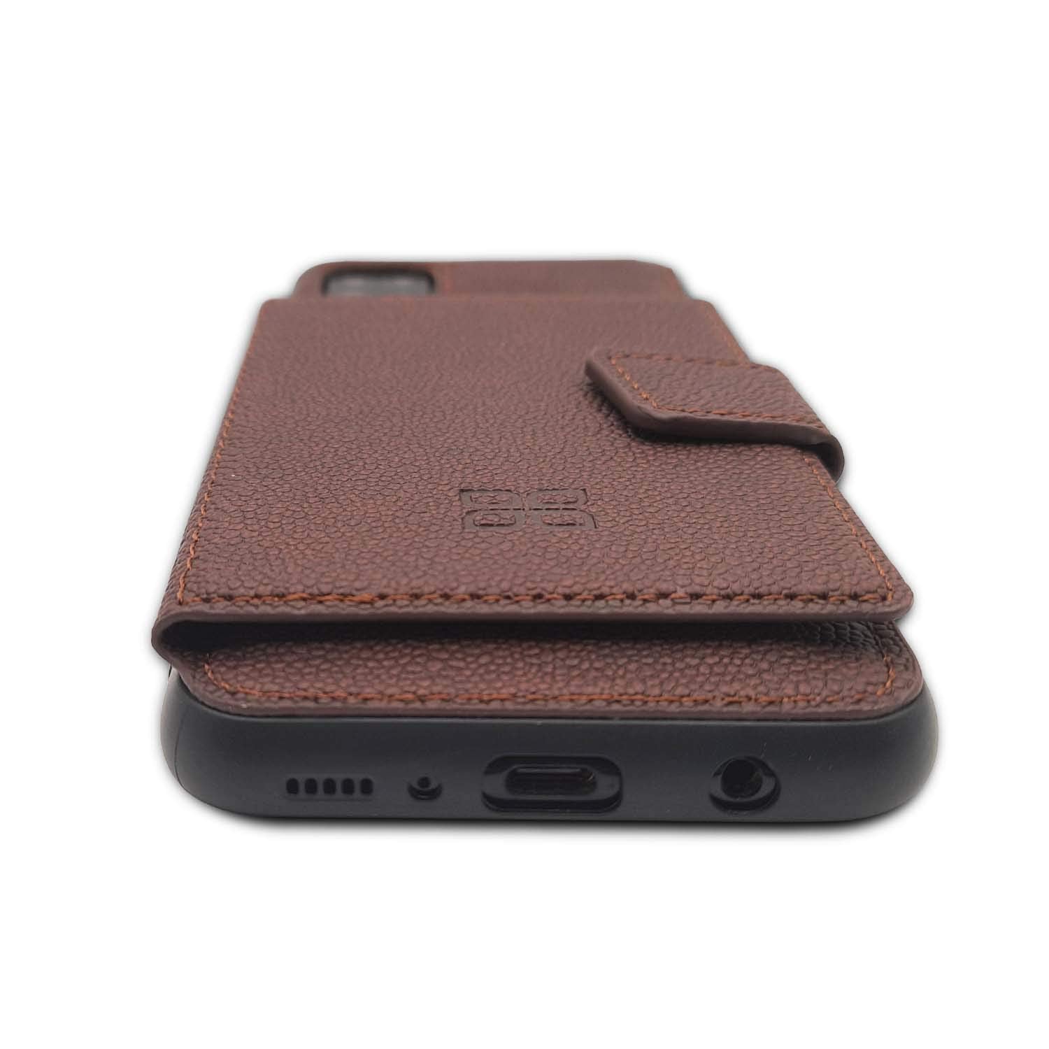Pikkme dark brown Wallet mobile back cover for Samsung M31 – photo 6