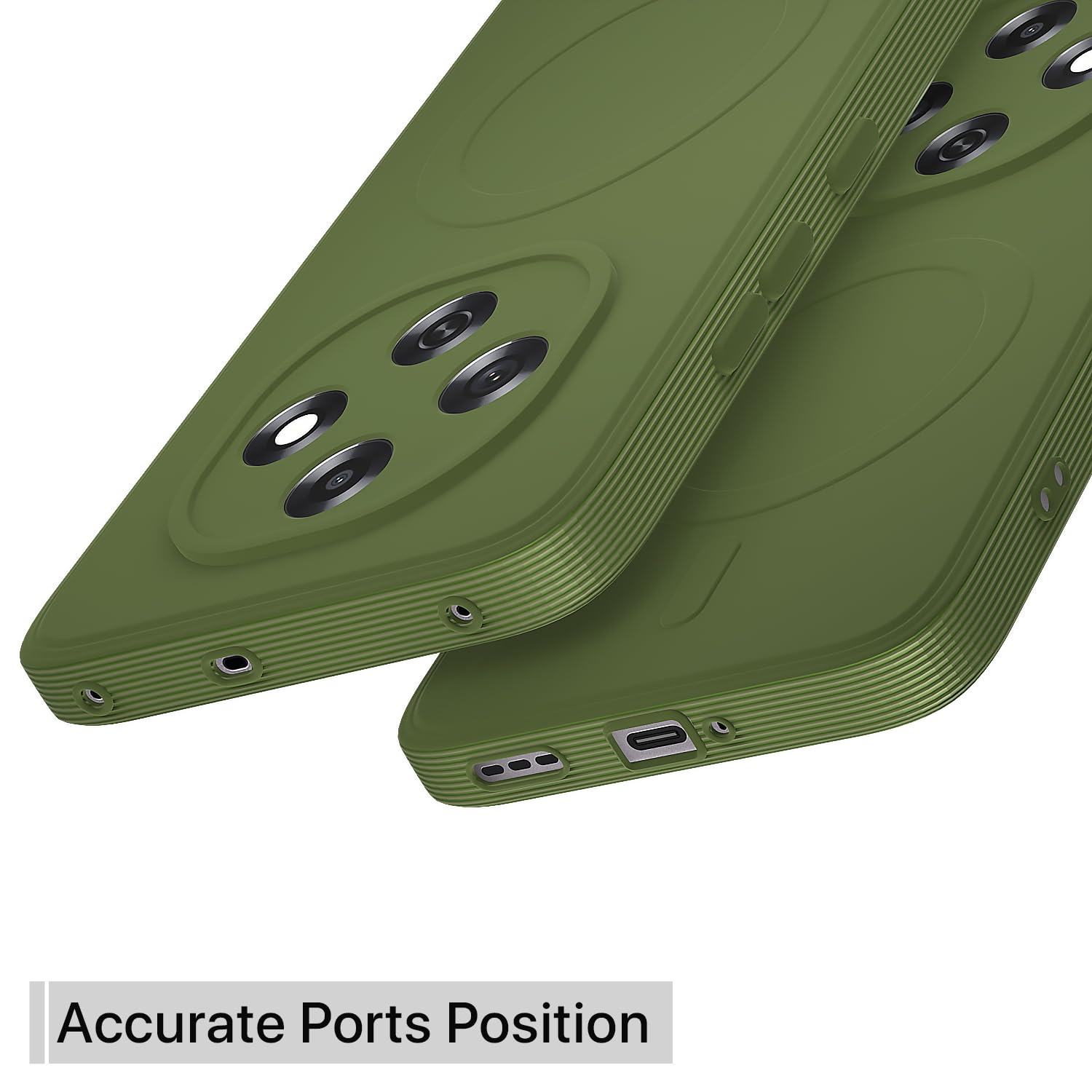 Light green MagSafe back cover for Oppo F31 Pro 5G – Pikkme – photo 4
