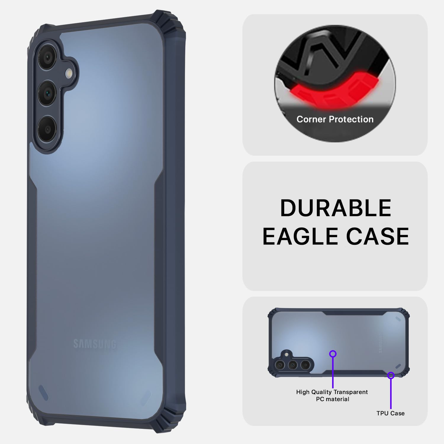 Blue mobile cover for Samsung A15 5G – Pikkme – photo 5