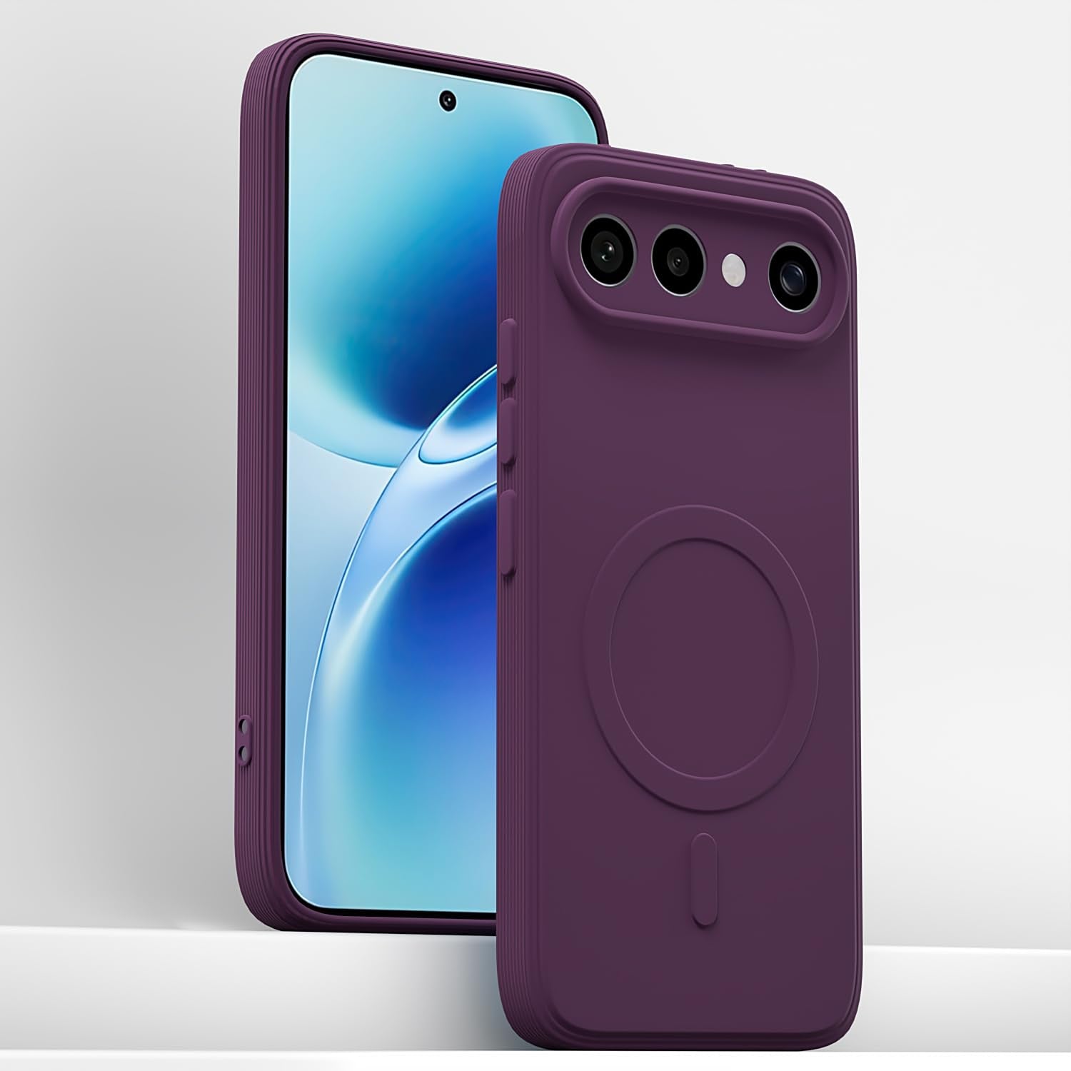 Vivo X300 FE 5G MagSafe mobile back cover in purple by Pikkme – photo 2