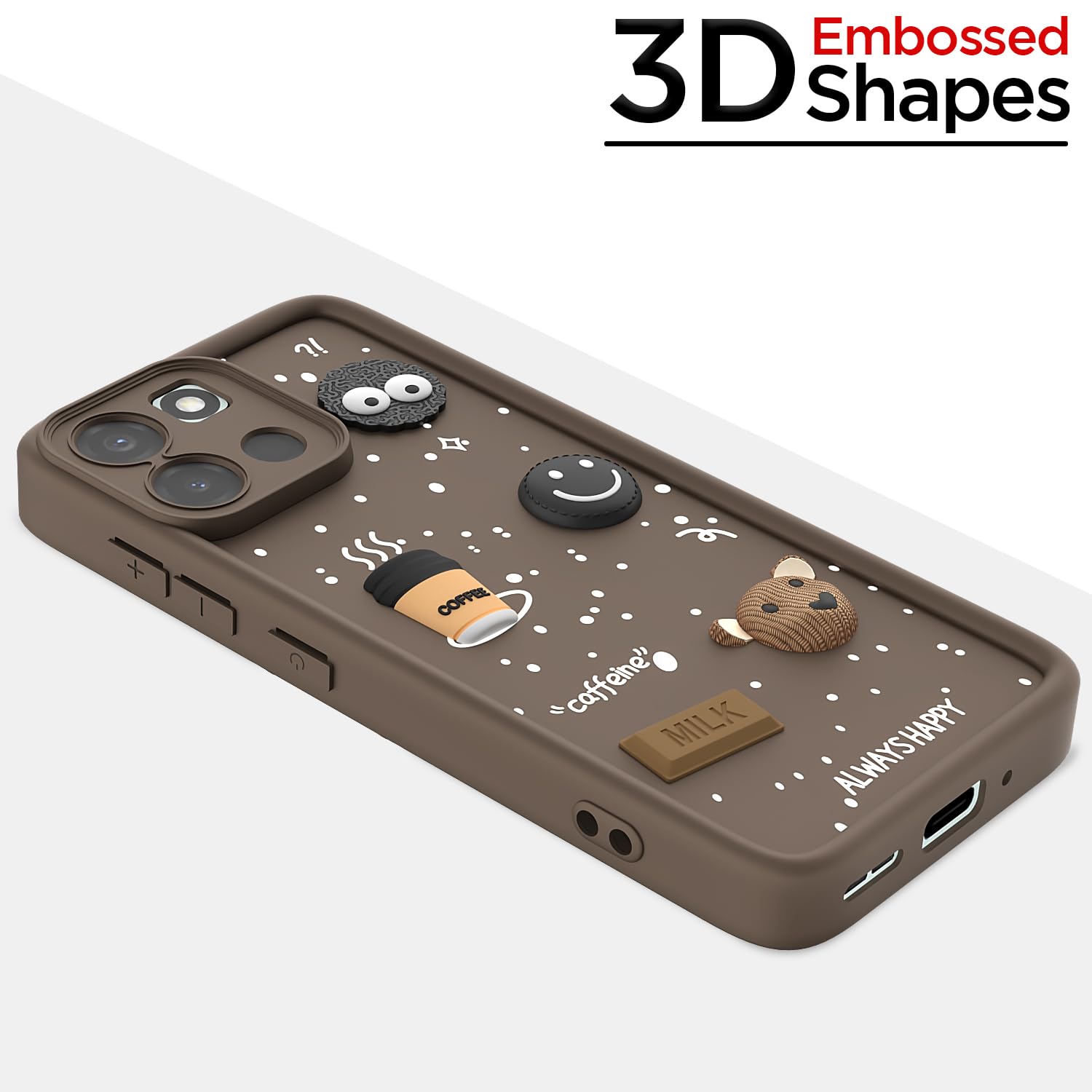 Pikkme OnePlus Nord 6 5G/3D brown phone cover – photo 3