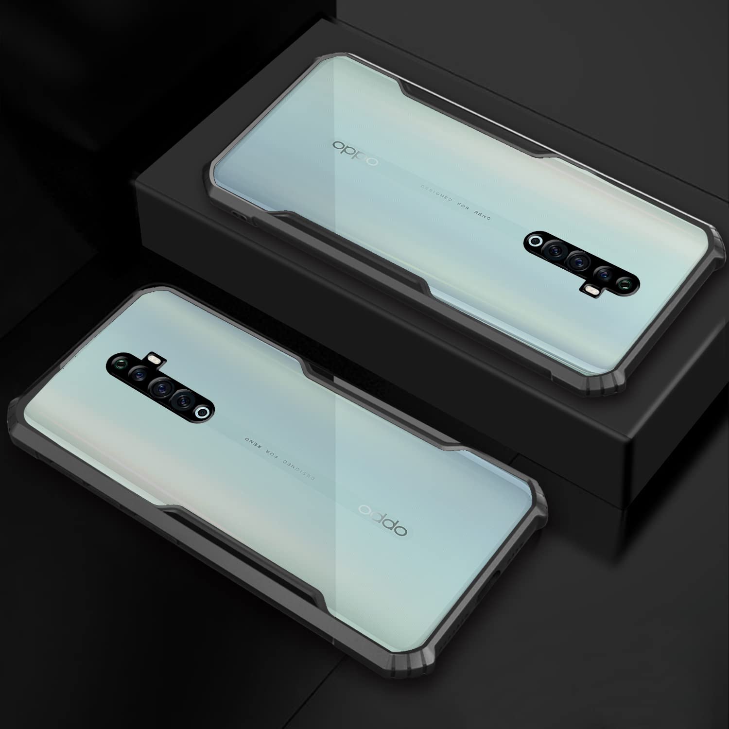 Pikkme black mobile back cover for Reno 2Z/2F – photo 3