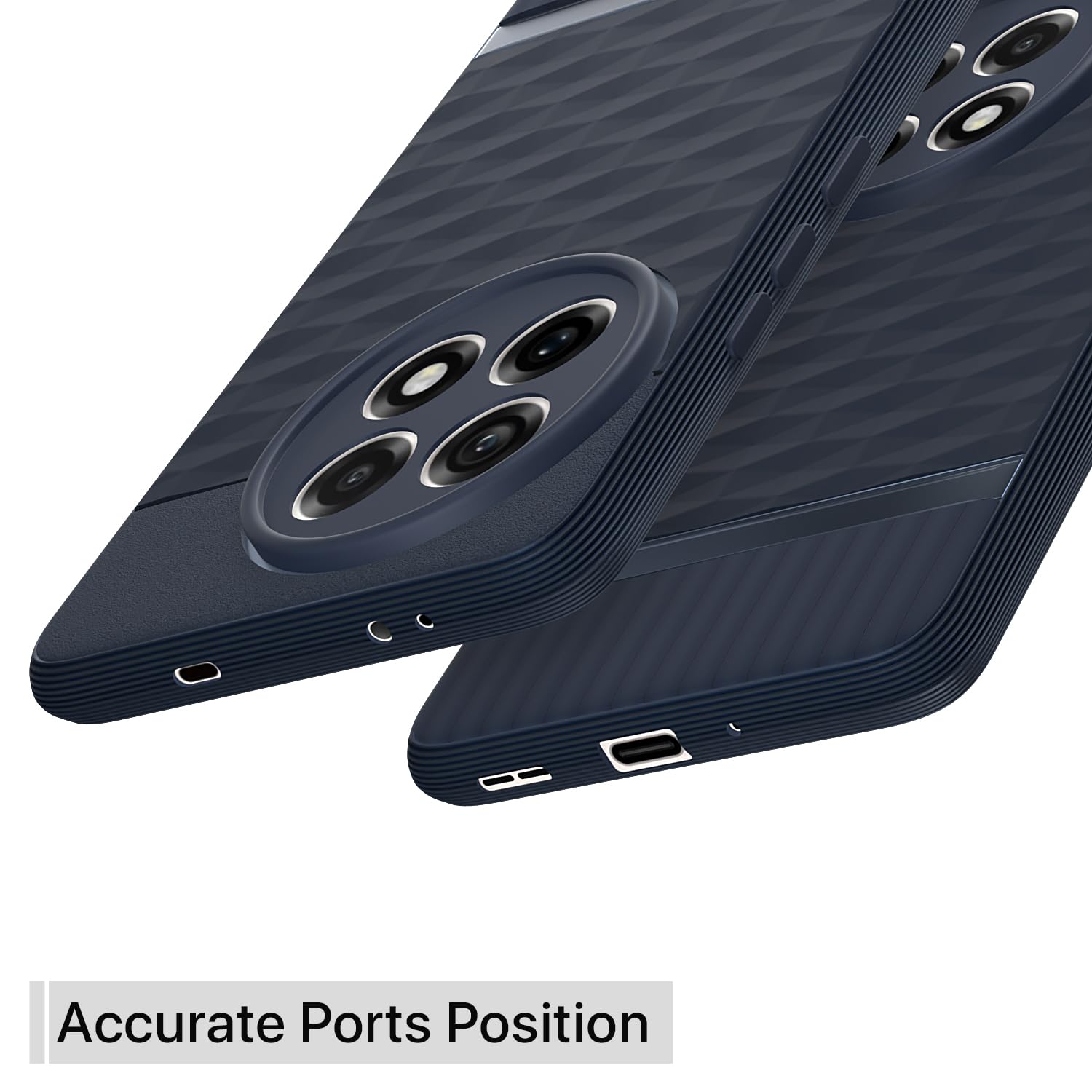 Pikkme OnePlus 13R 5G Gencase Back Cover (Blue)