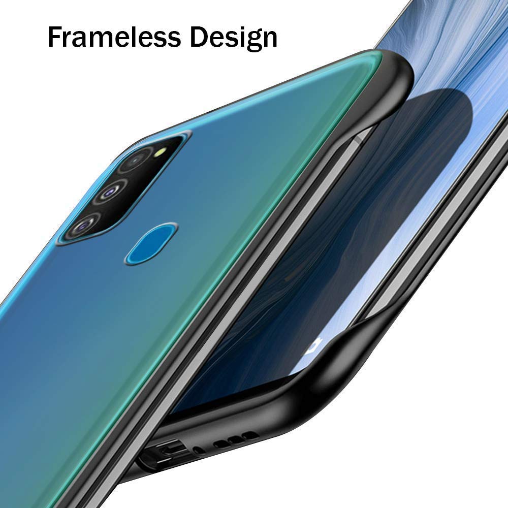 Black Frameless phone cover for Samsung M21 – Pikkme – photo 2