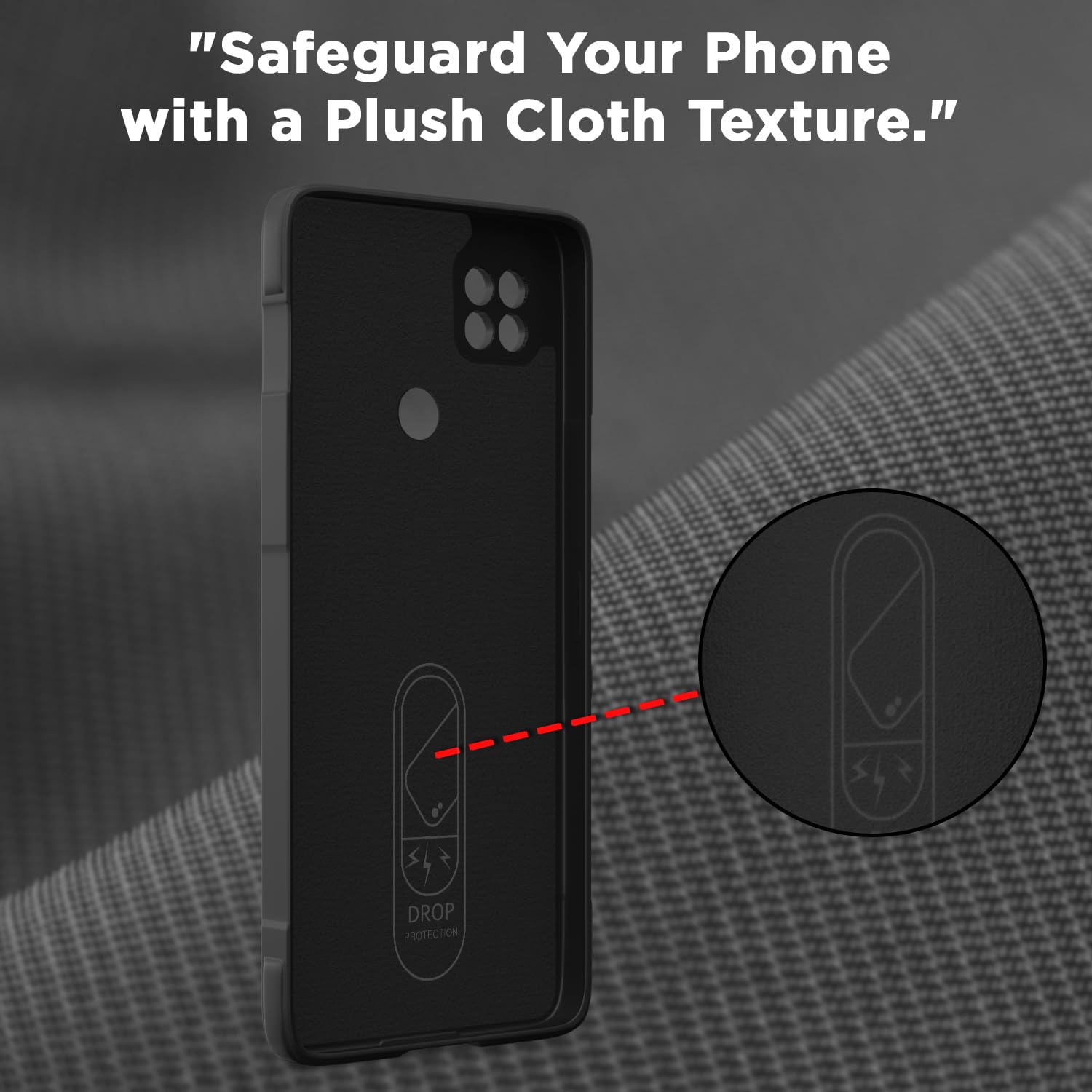 Pikkme Redmi 9/9C/9, Poco C31 black mobile cover – photo 7