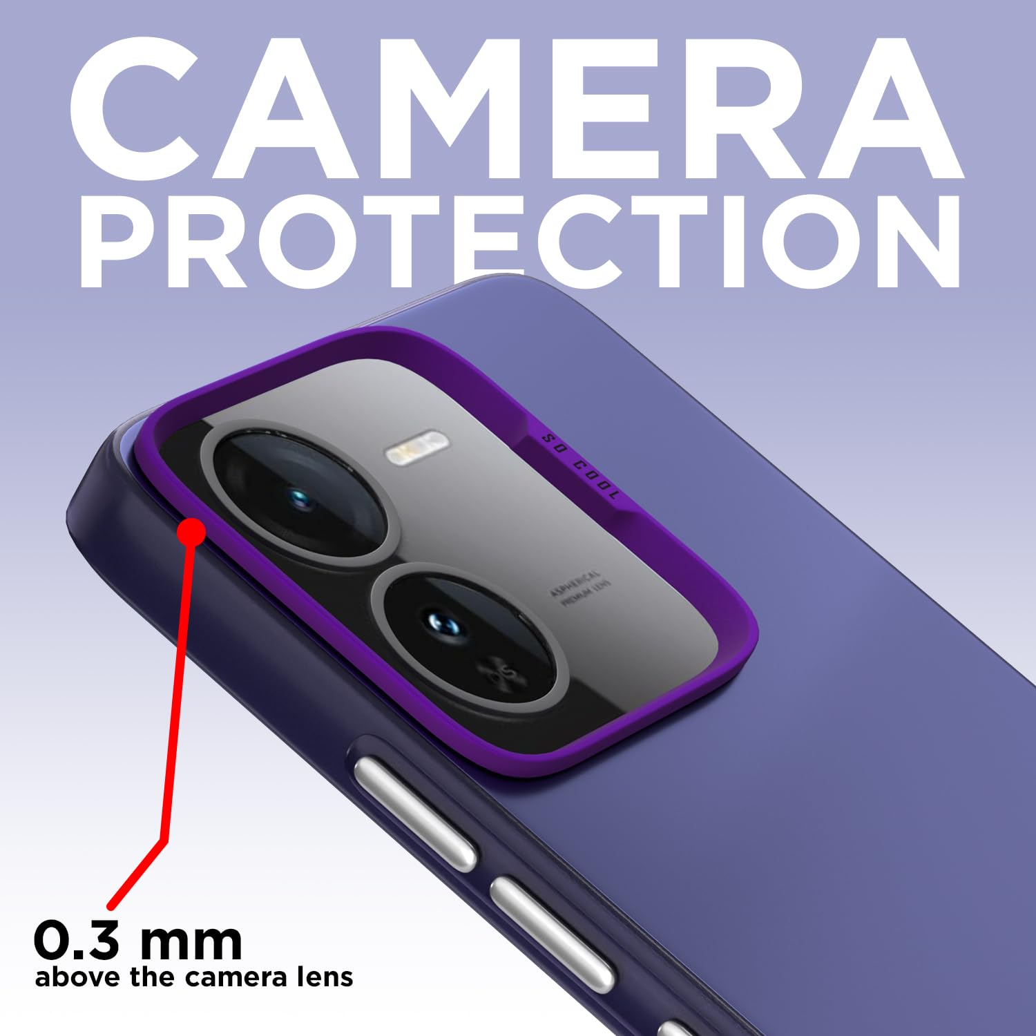 iQOO Z9 5G phone cover in purple by Pikkme – photo 6