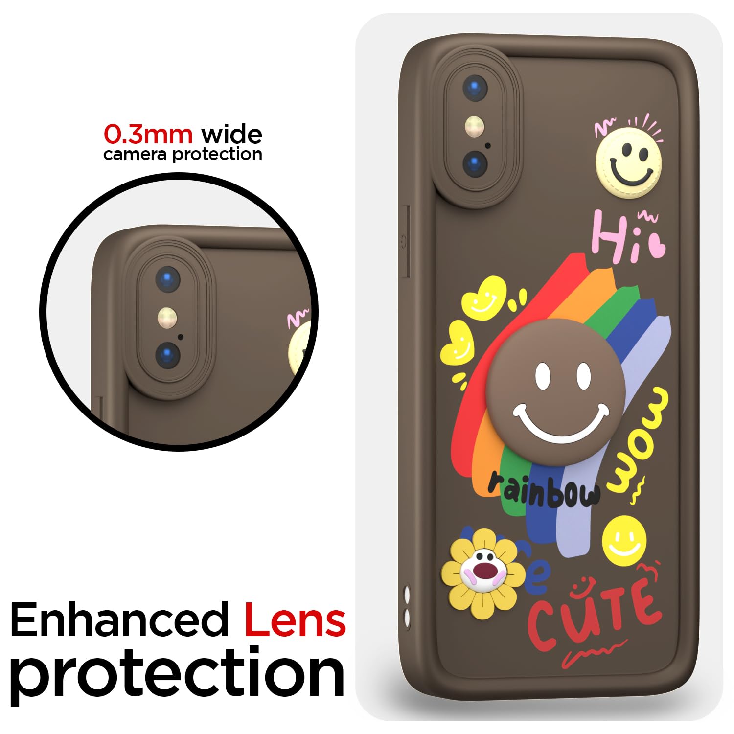 Pikkme iPhone X/XS brown back cover – photo 5