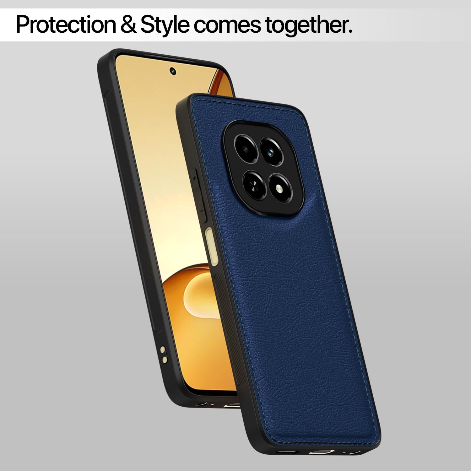 Pikkme blue phone cover for Realme C63 5G – photo 6