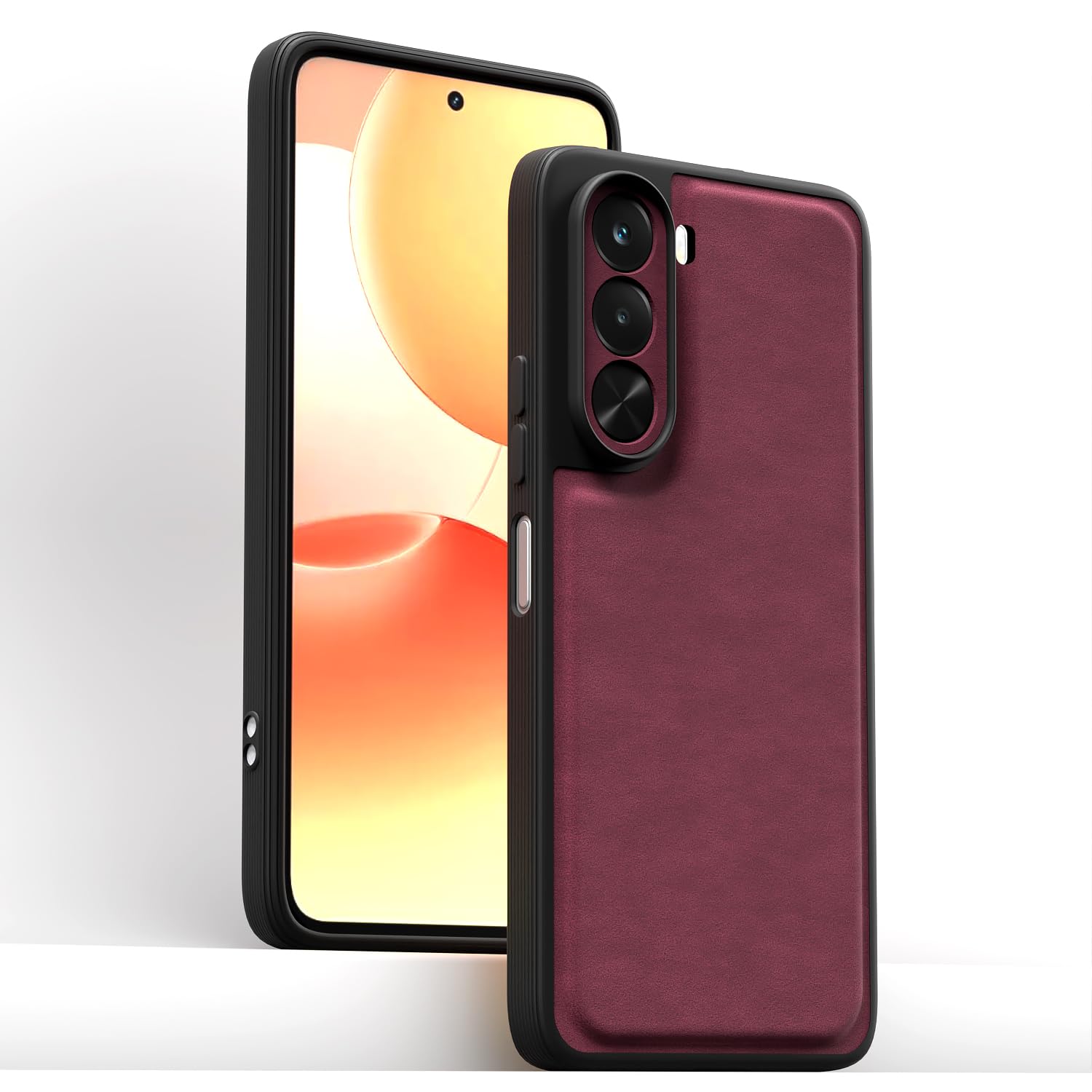 Purple Leather mobile back cover for Realme P4x 5G – Pikkme – photo 2