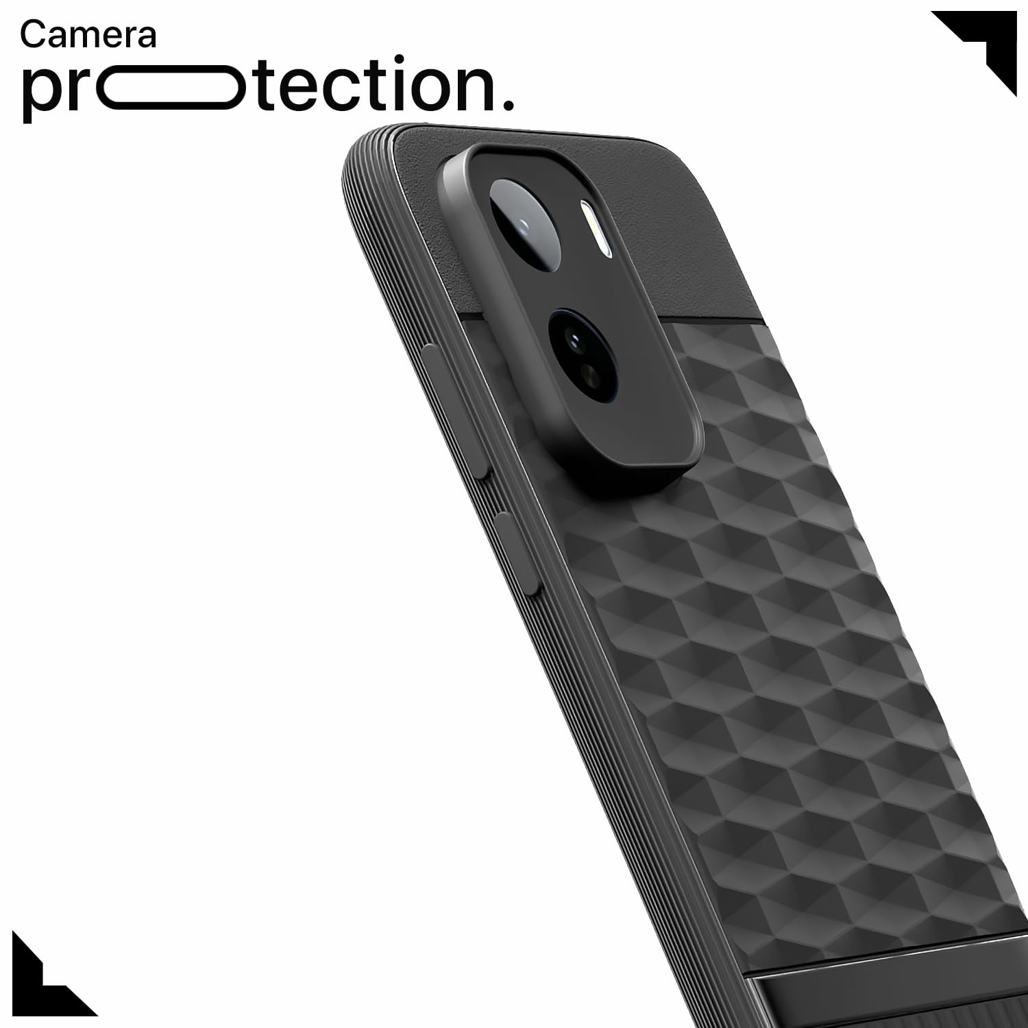 Vivo T5 Pro 5G mobile cover in black by Pikkme – photo 5
