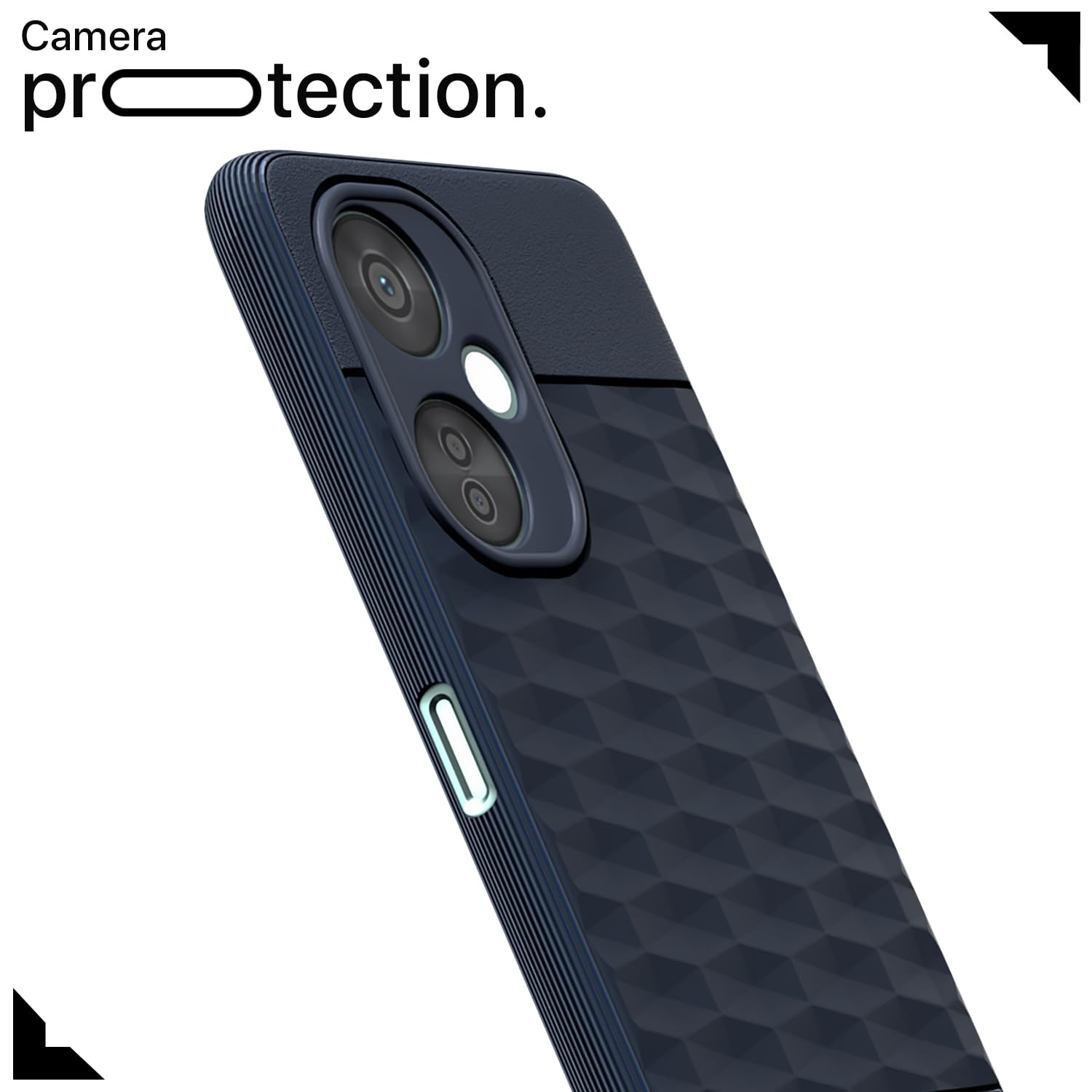 Pikkme OnePlus Nord Ce 3 Lite 5G Gencase Back Cover (Blue)