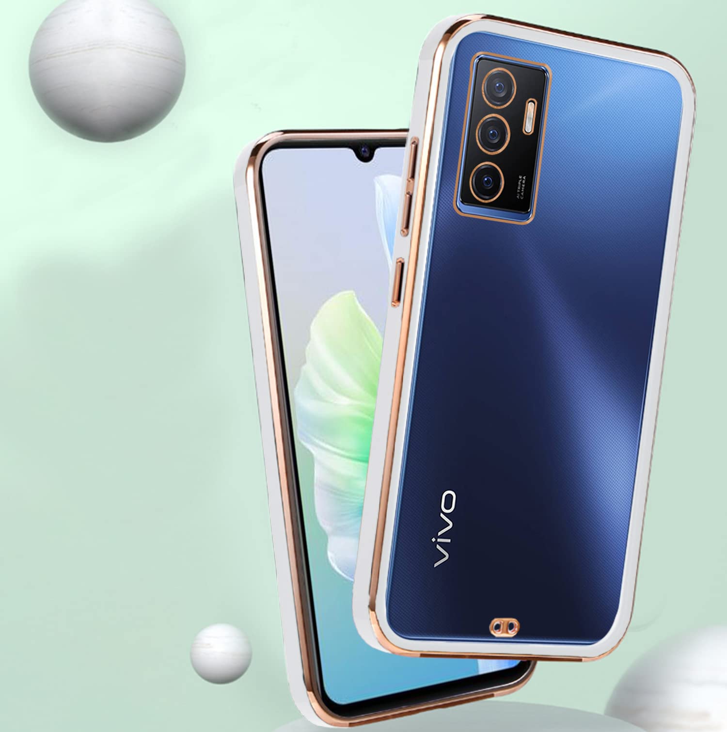 Pikkme Vivo V23E white back cover – photo 4
