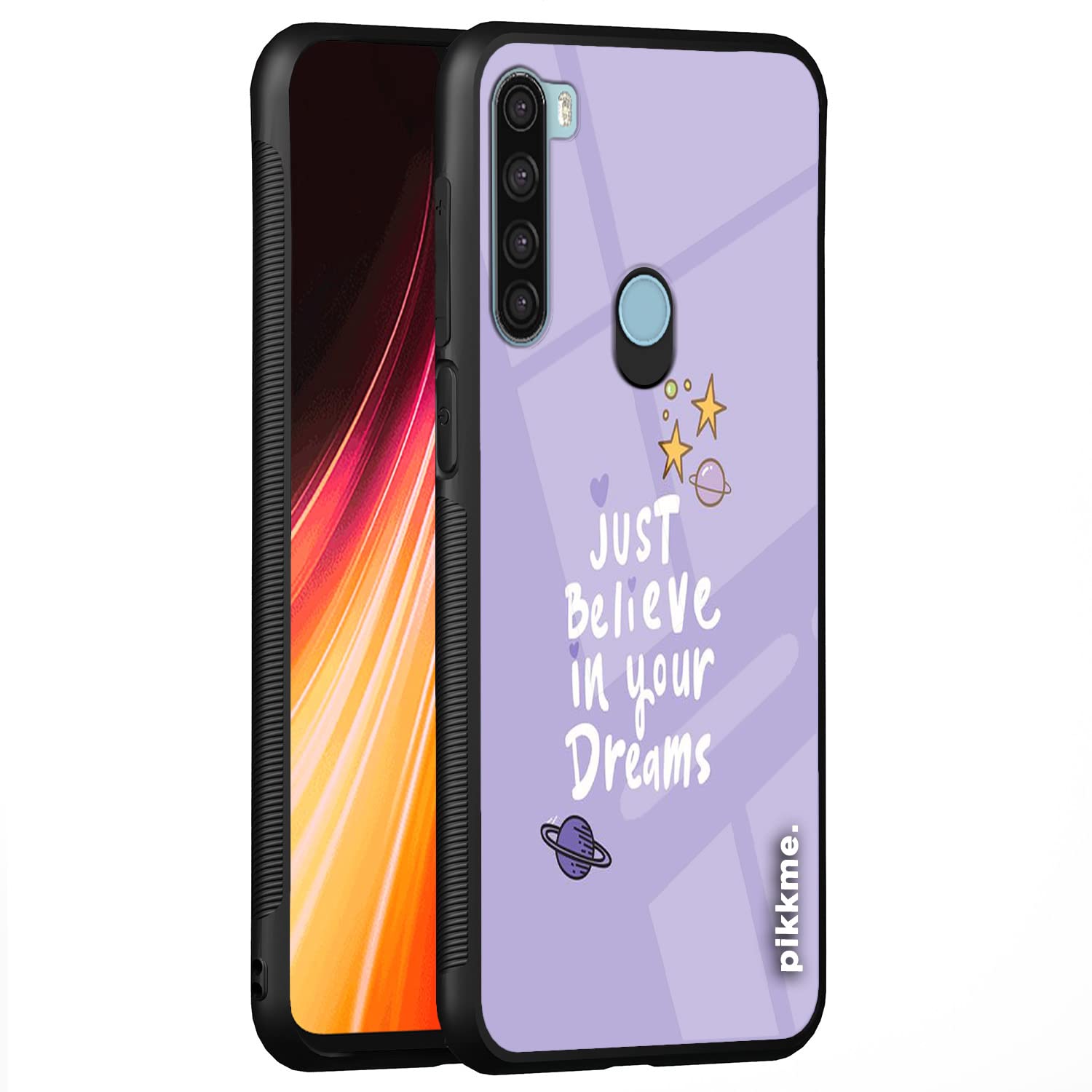 Pikkme Redmi Note 8 Hybrid mobile back cover