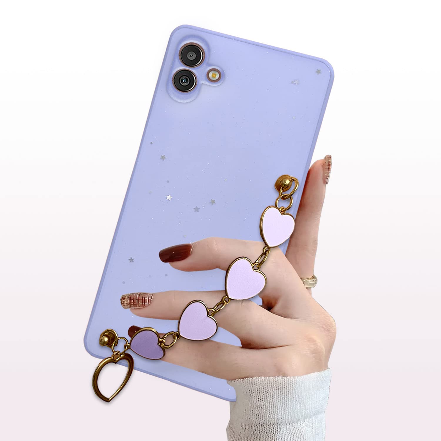 Pikkme Samsung M13 5G purple mobile back cover – photo 3