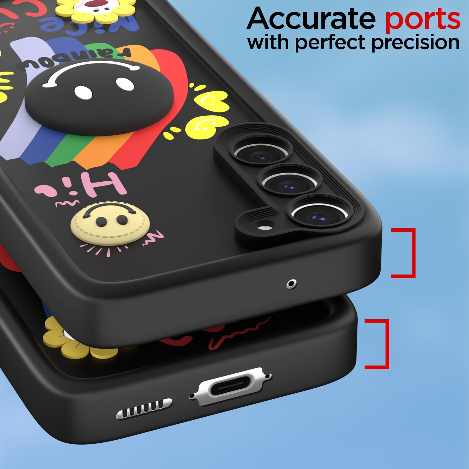 Black Soft Silicone back cover for Samsung S23 5G – Pikkme – photo 4