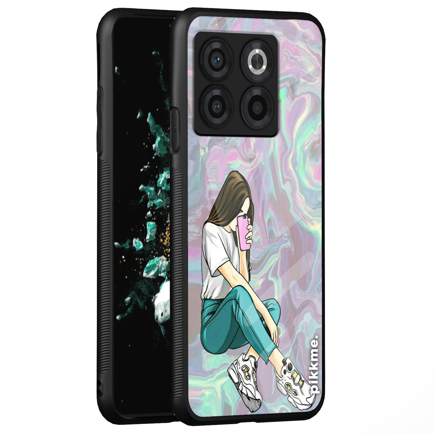 OnePlus 10T 5G Hybrid mobile back cover by Pikkme