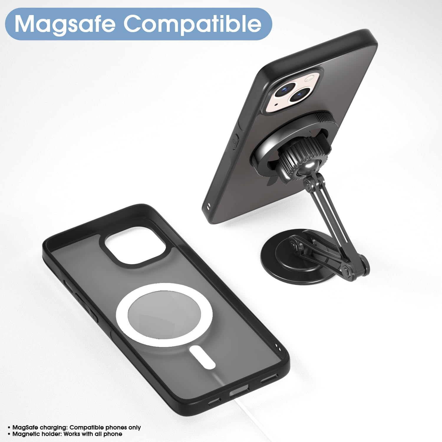Pikkme black MagSafe phone cover for iPhone 14 – photo 7