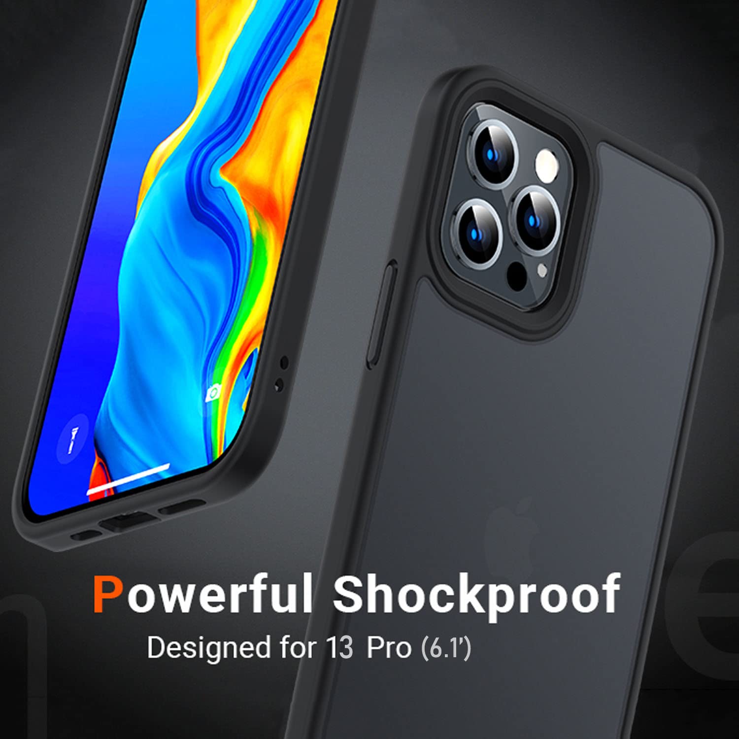 Pikkme black mobile cover for iPhone 13 Pro – photo 6
