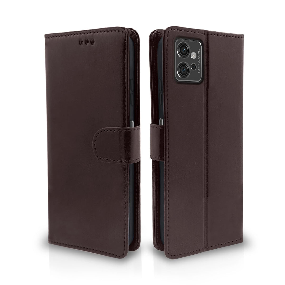Pikkme coffee mobile flip cover for Moto G32