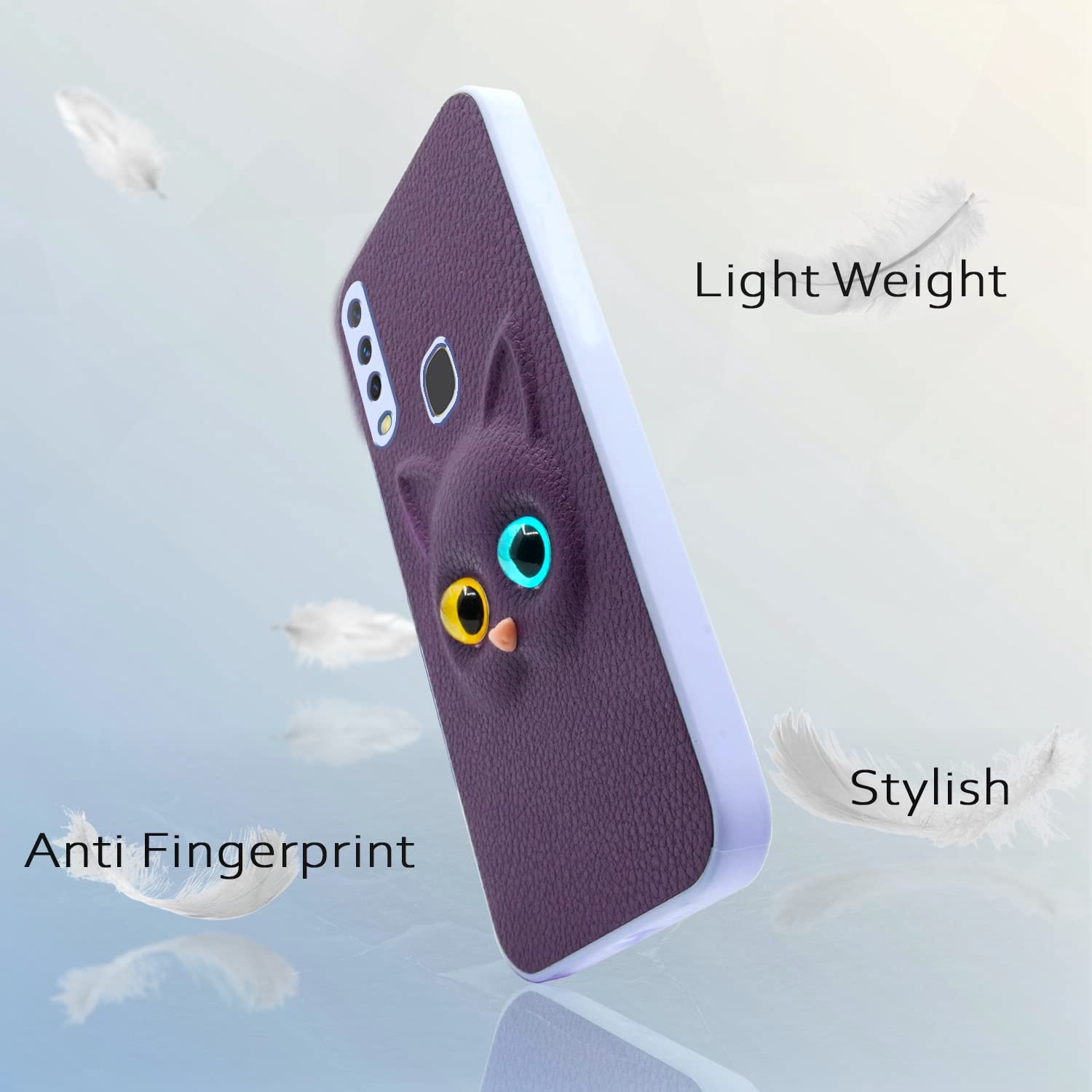 Pikkme Vivo Z1 Pro purple mobile back cover – photo 2