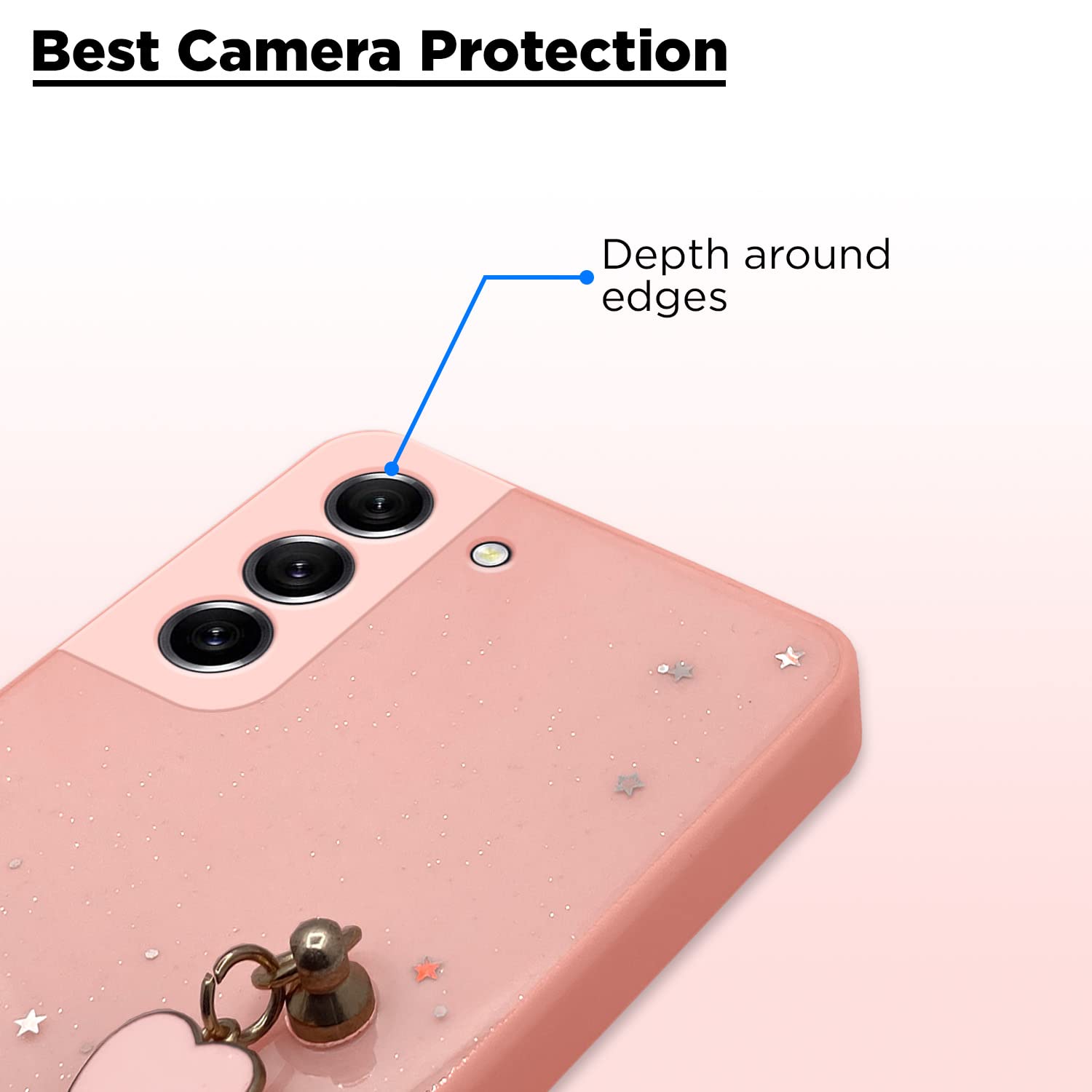 Pikkme pink Chain mobile back cover for Samsung S21 FE 5G – photo 2
