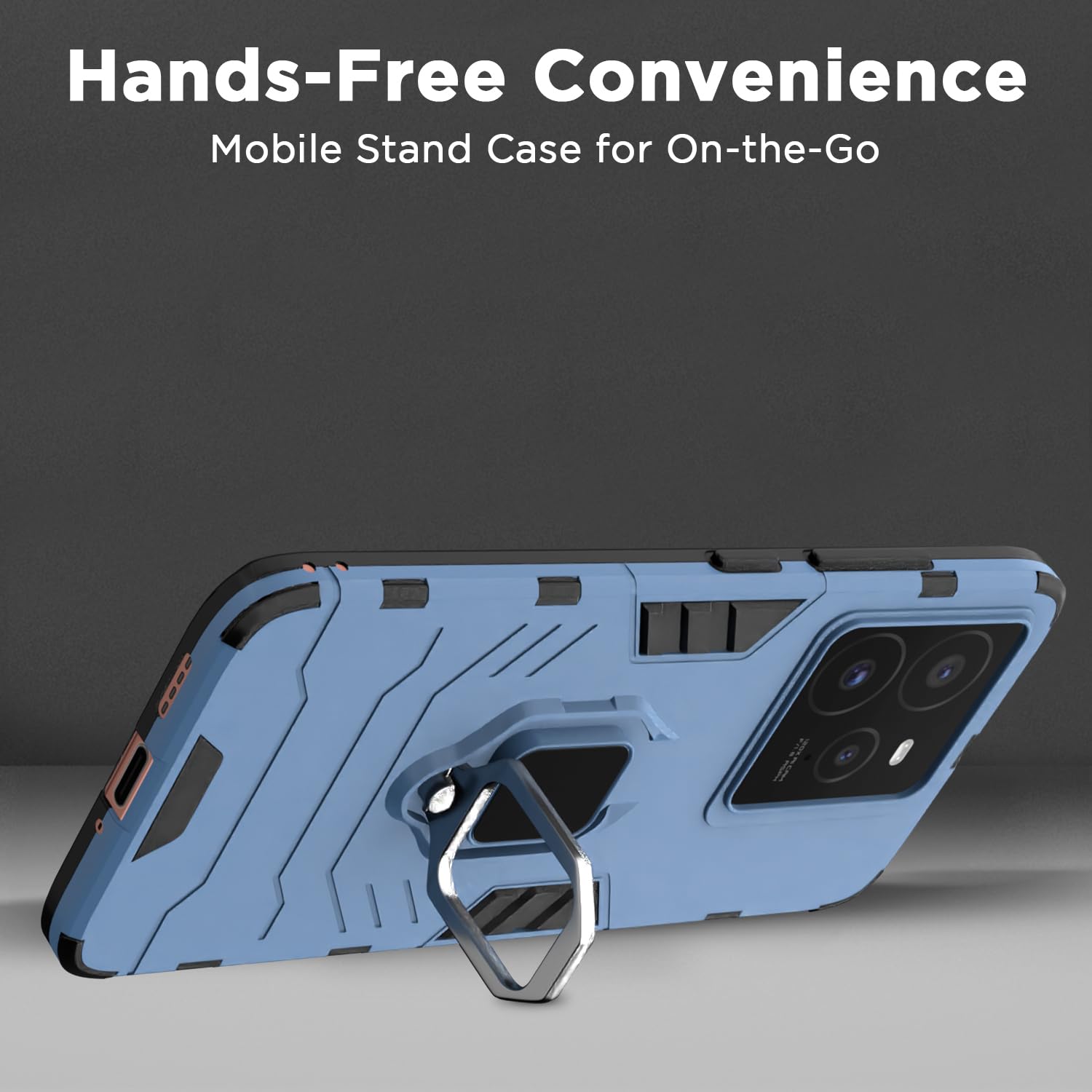 Pikkme blue mobile back cover for Realme GT 7 Pro 5G – photo 6