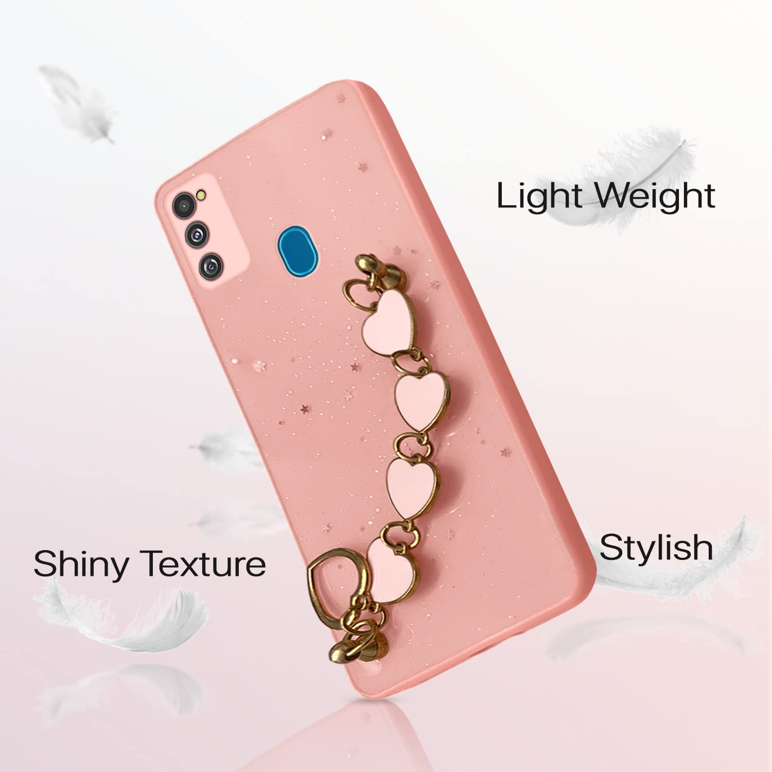 Pikkme pink Chain phone cover for Samsung M30s/M21/M21 2021 – photo 6